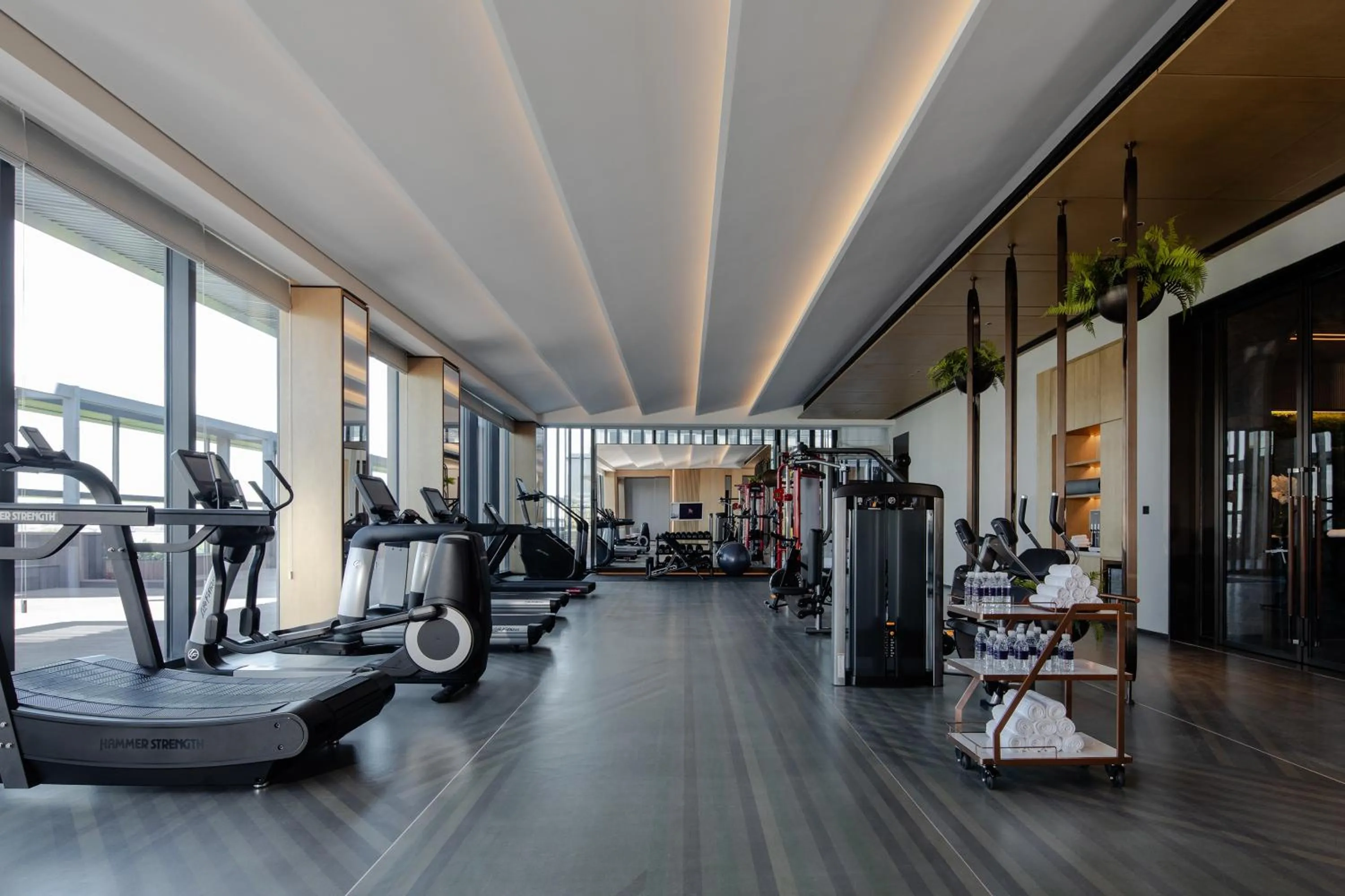 Fitness centre/facilities in Shanghai Expo RiverSide Hotel