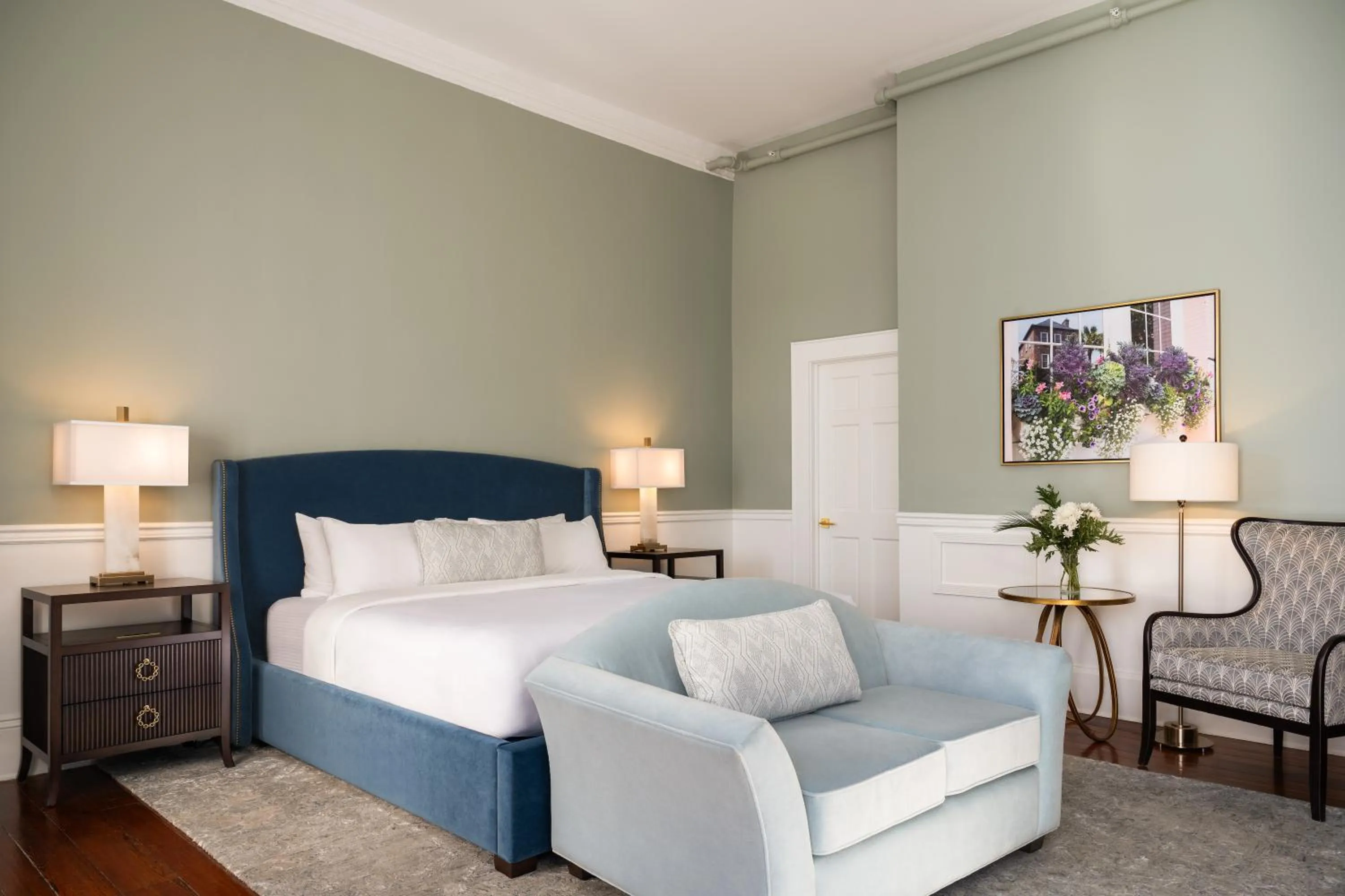 Bedroom, Bed in Meeting Street Inn