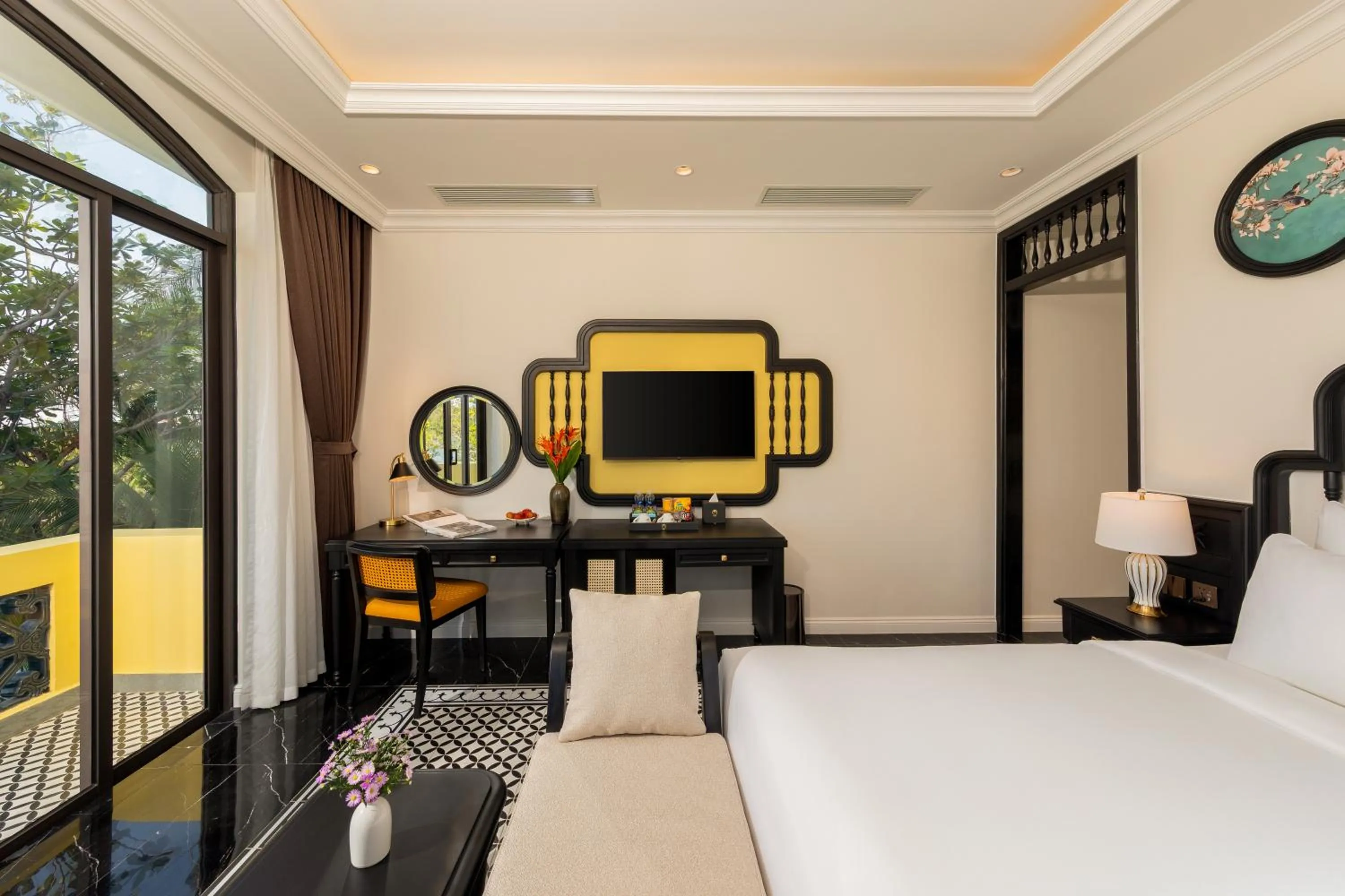 TV and multimedia, Bed in Nesta Hoian Resort & Spa