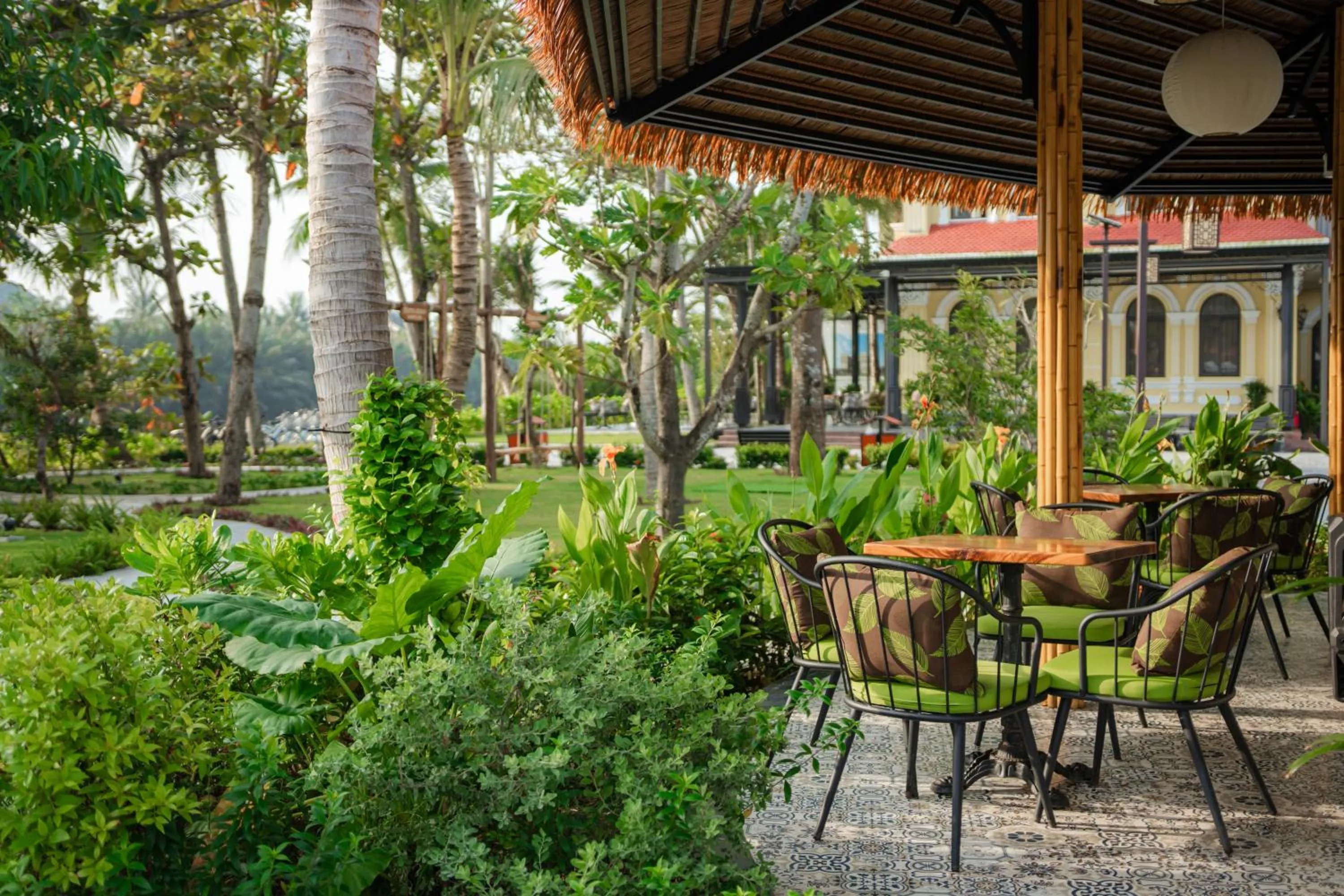 Garden in Nesta Hoian Resort & Spa
