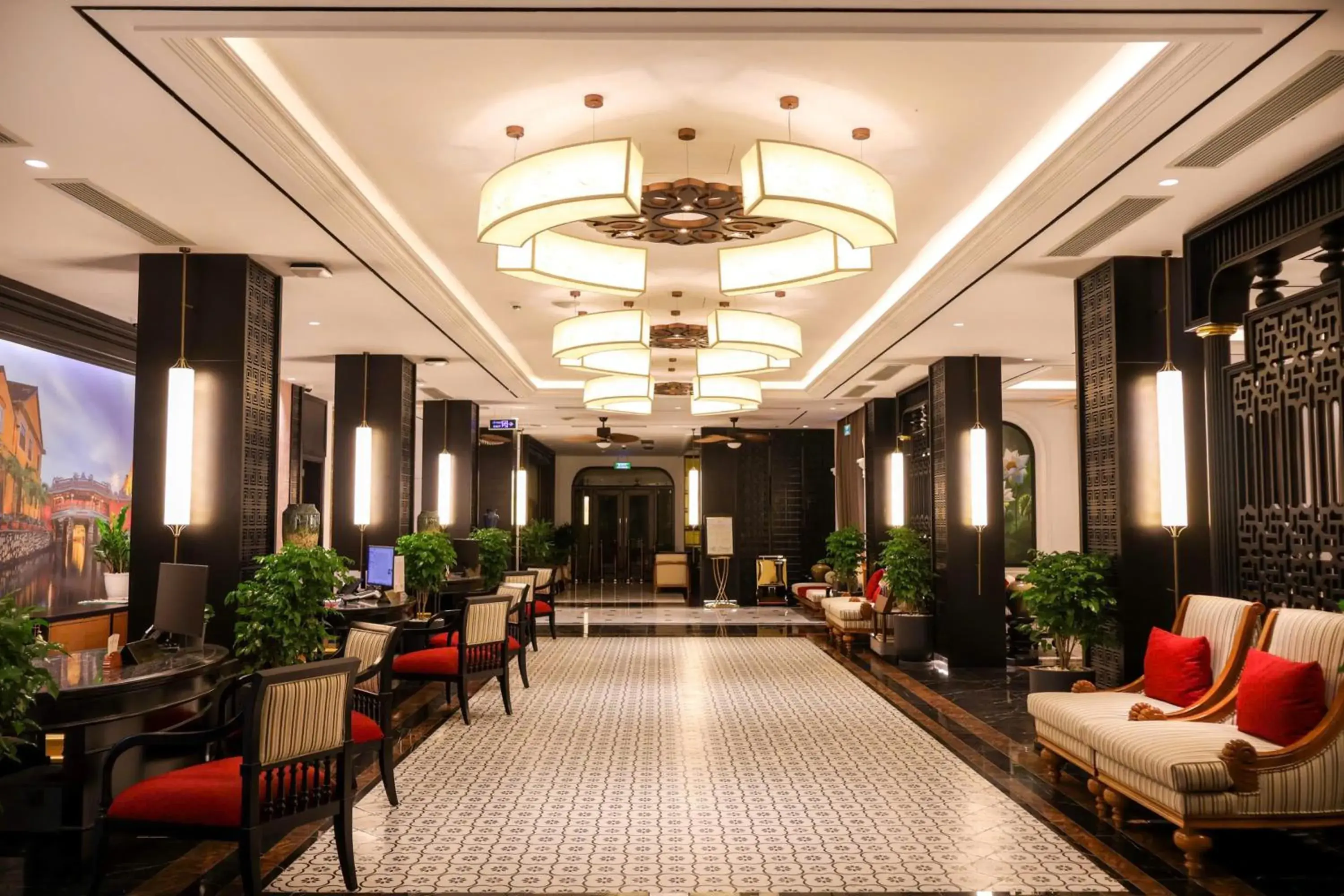 Lobby or reception in Nesta Hoian Resort & Spa Lobby or reception in Nesta Hoian Resort & Spa