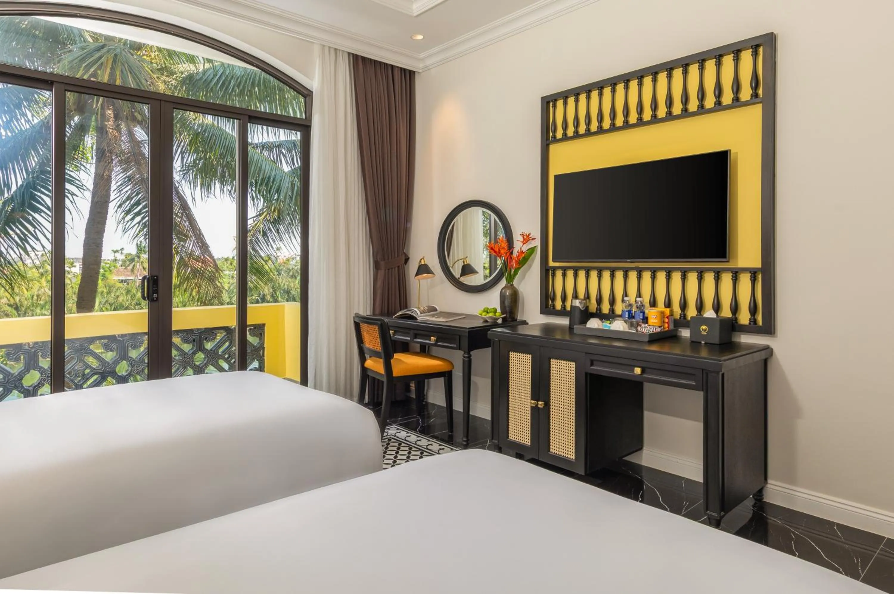 TV and multimedia, Bed in Nesta Hoian Resort & Spa