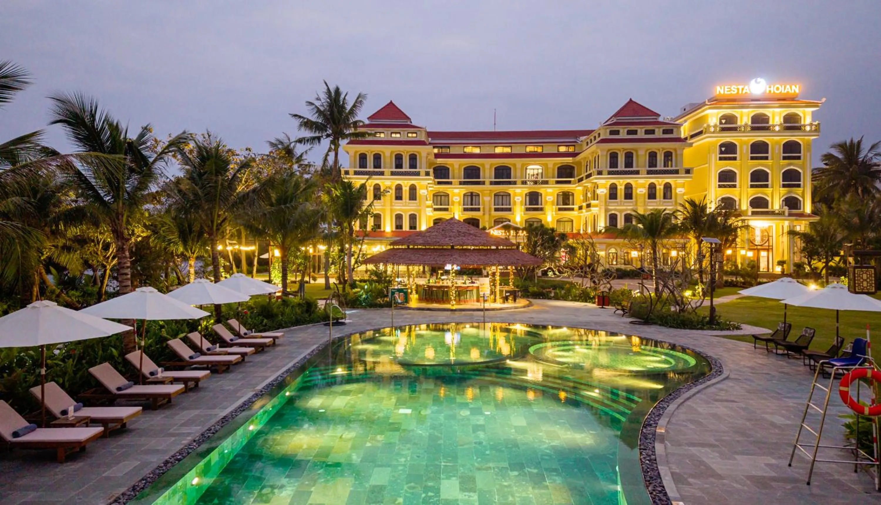 Property building in Nesta Hoian Resort & Spa