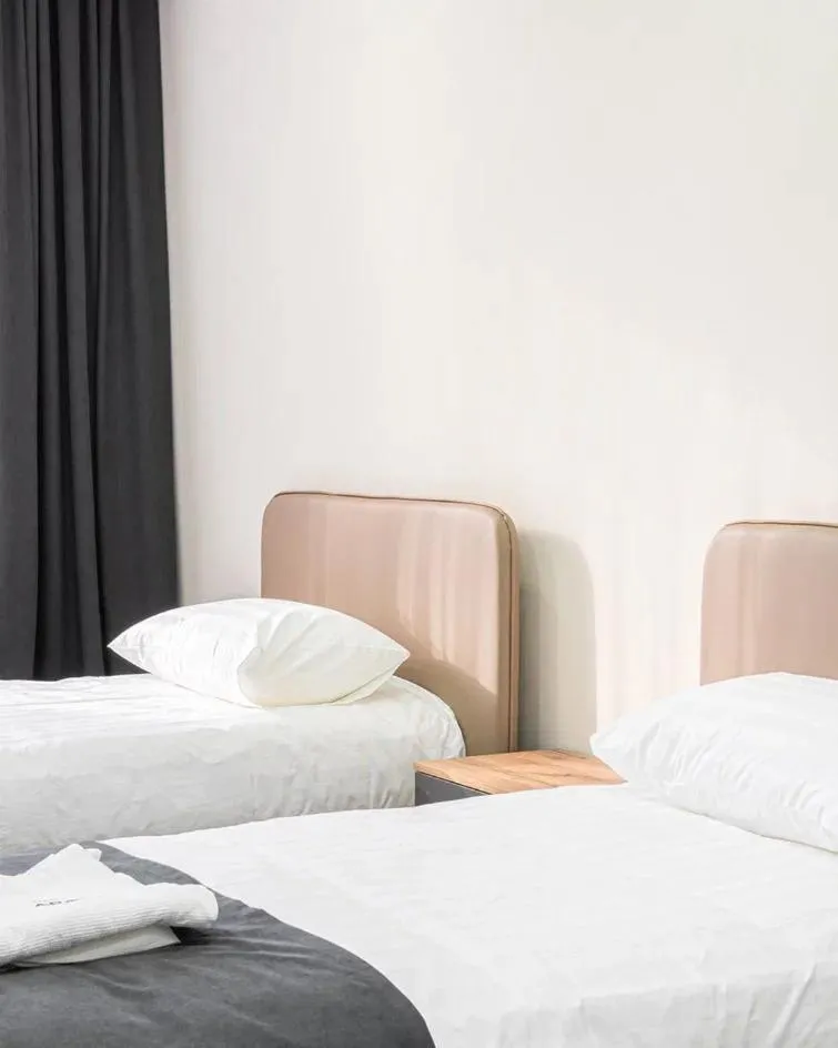 Bed in HIGHVILL Hotel by AG Hotels Group