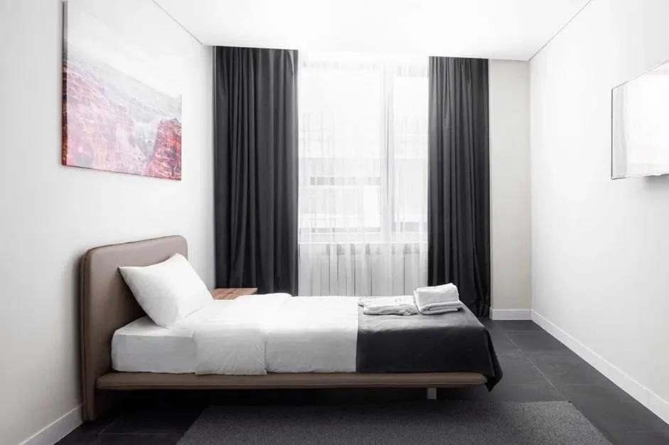 Bed in HIGHVILL Hotel by AG Hotels Group