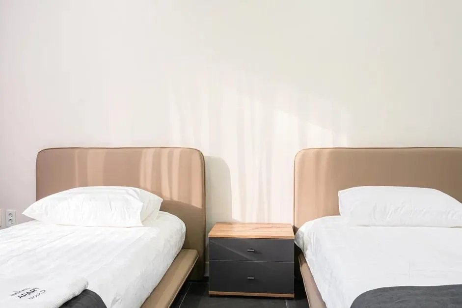 Bed in HIGHVILL Hotel by AG Hotels Group