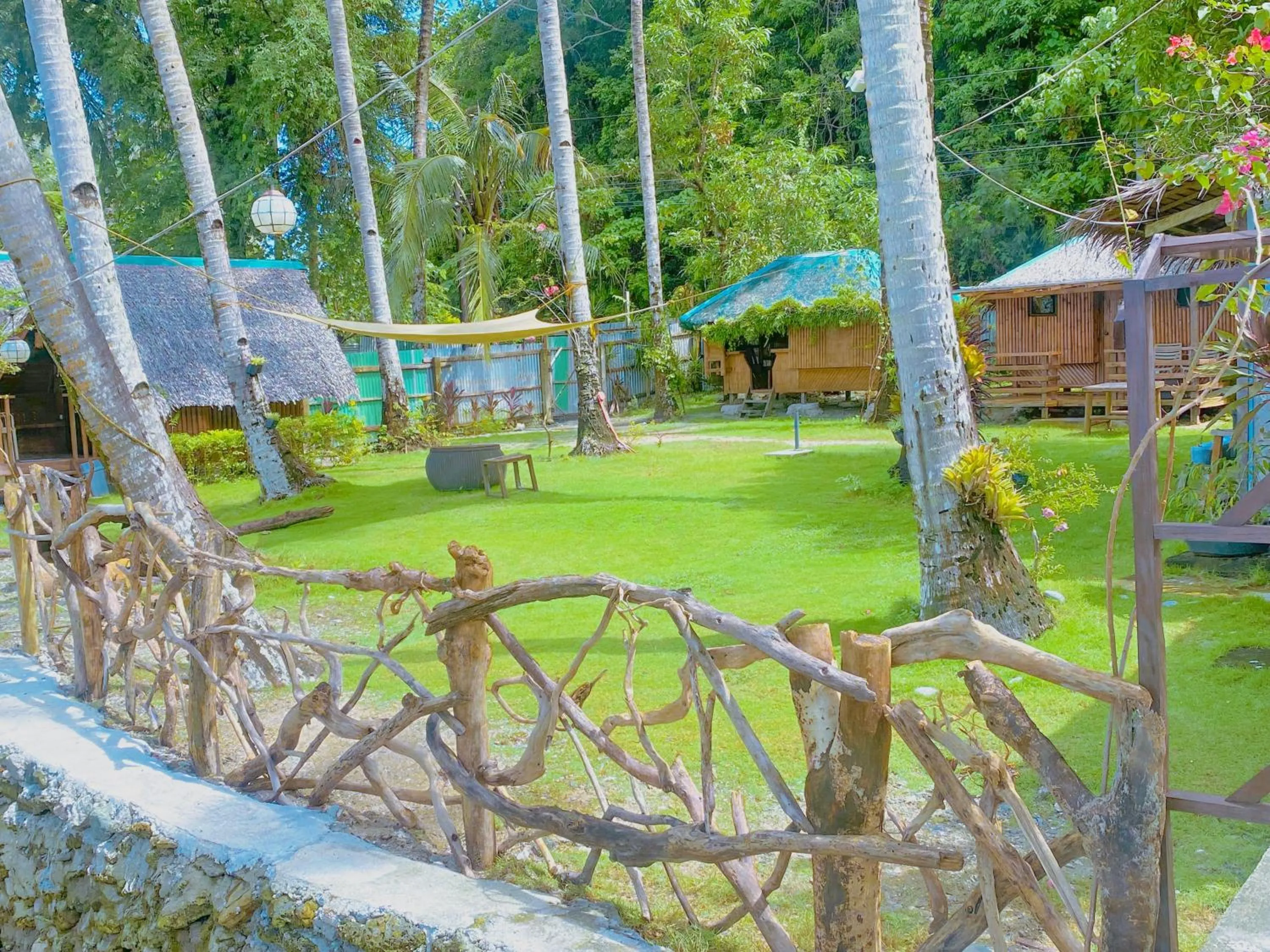 Garden in Seasta Beach Resort