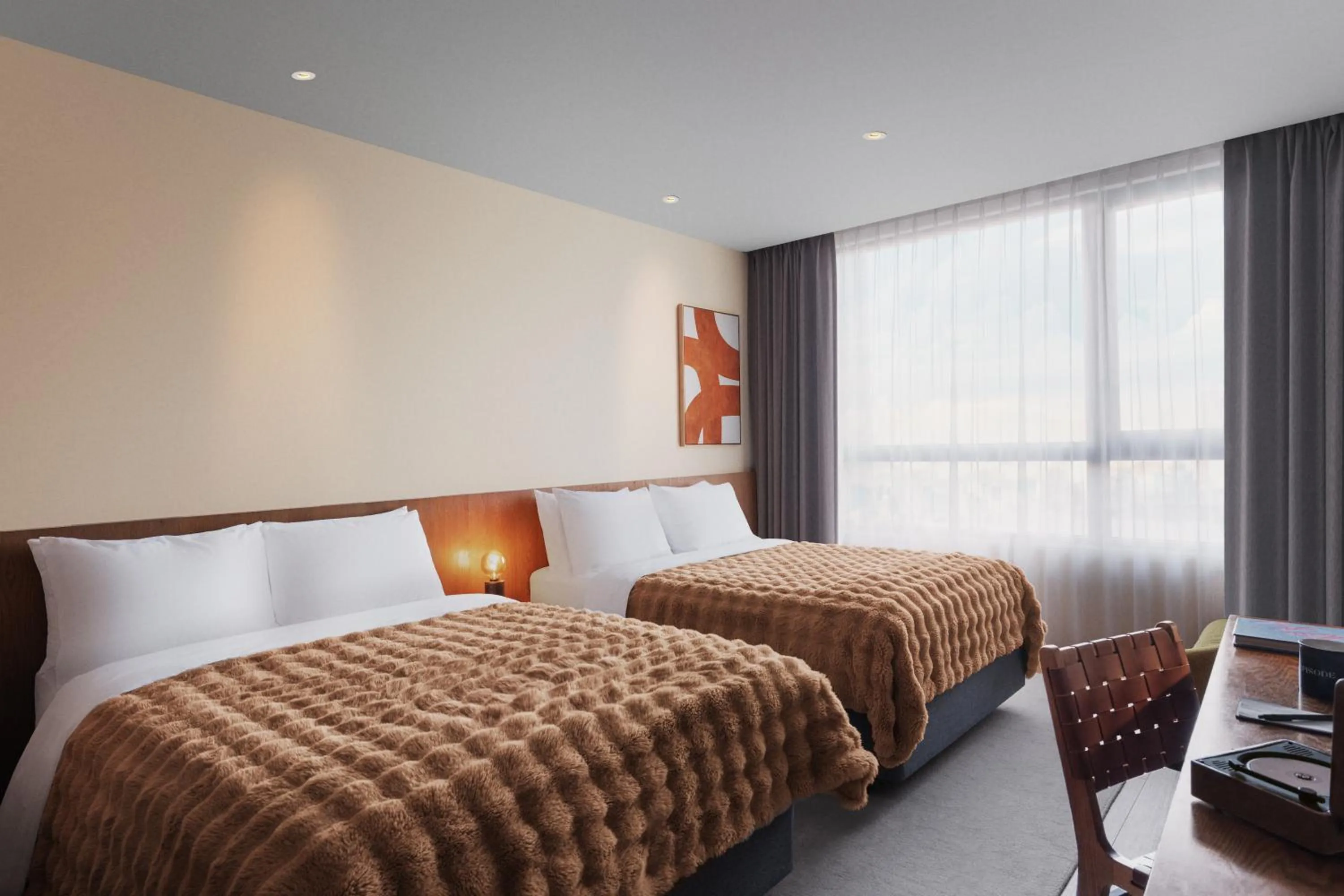 Bed in HYATT - EPISODE Daan Taipei, jdv by Hyatt