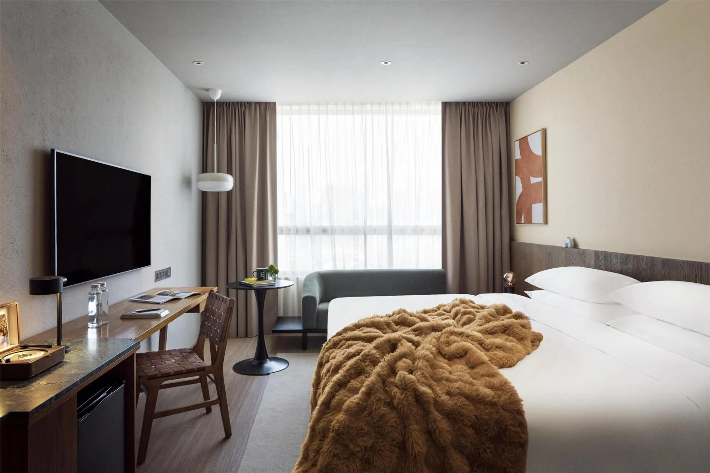 Bedroom, Bed in HYATT - EPISODE Daan Taipei, jdv by Hyatt