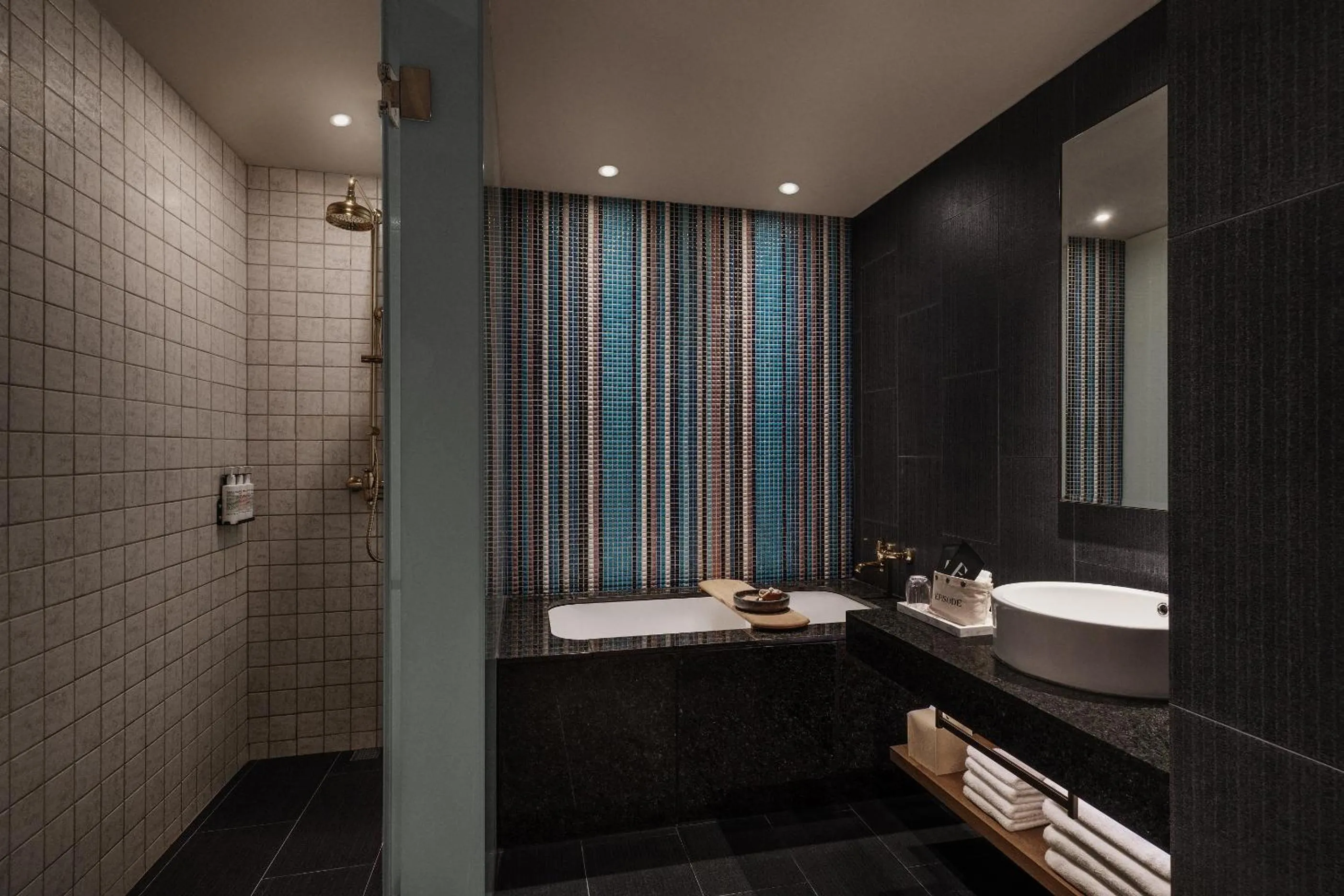 Bathroom in HYATT - EPISODE Daan Taipei, jdv by Hyatt