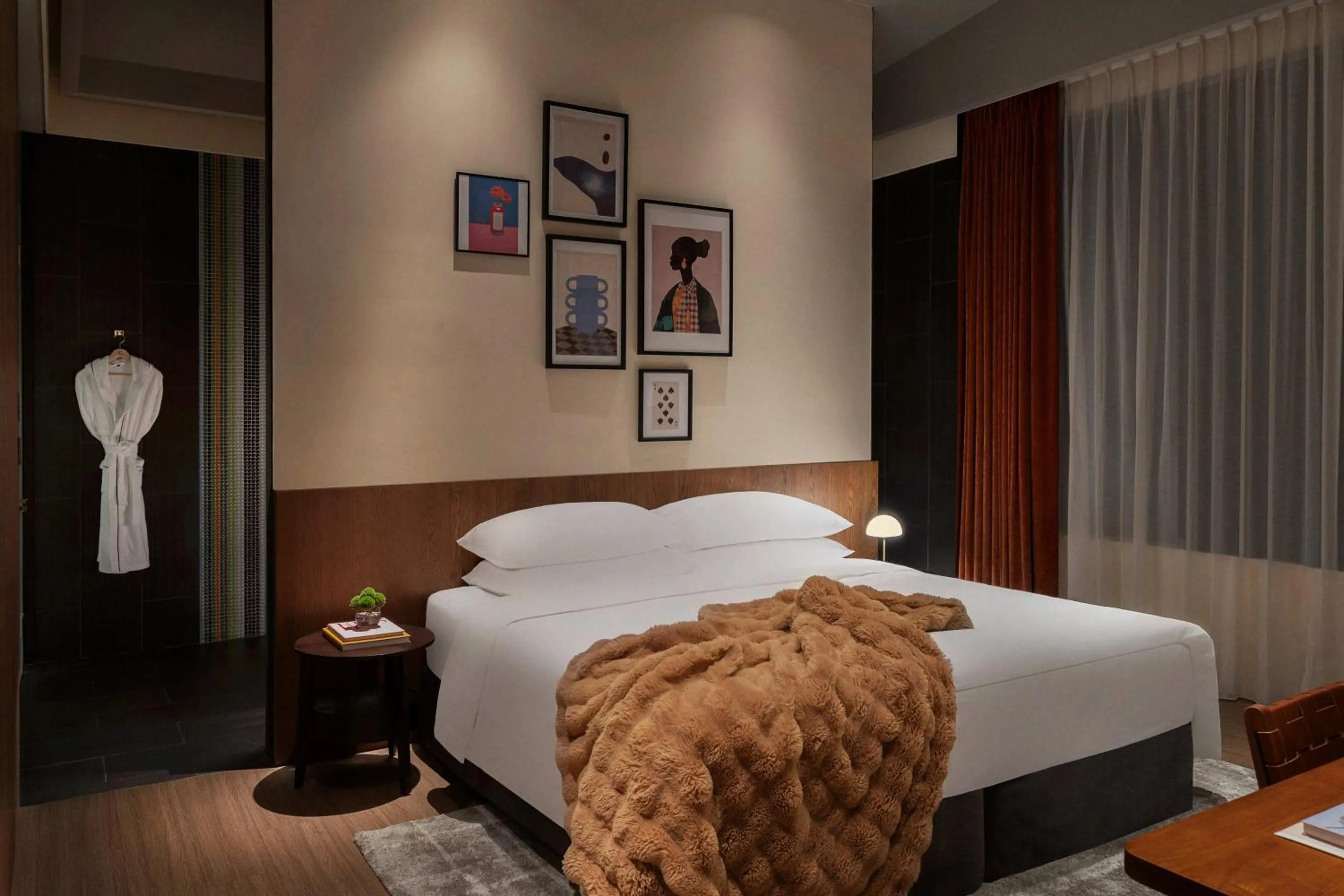 Bedroom, Bed in HYATT - EPISODE Daan Taipei, jdv by Hyatt