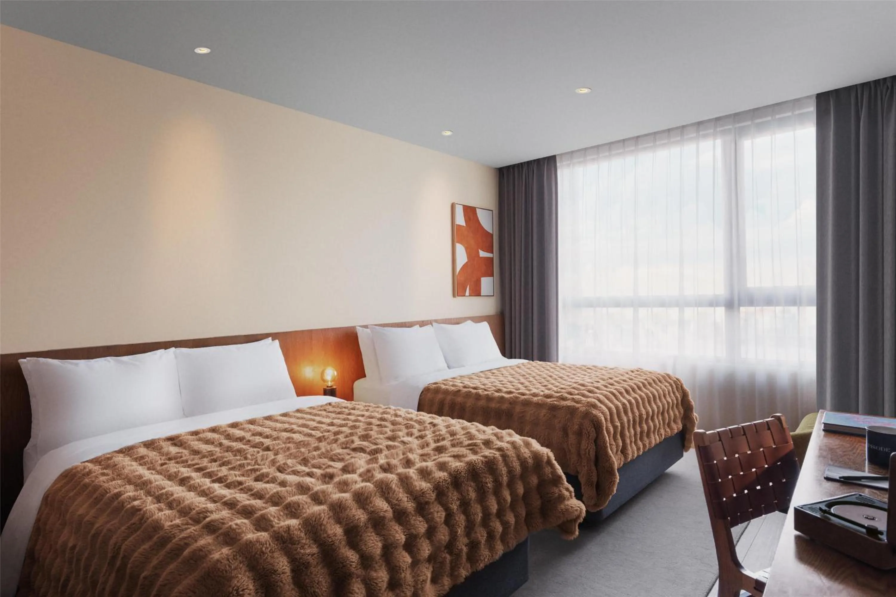 Bedroom, Bed in HYATT - EPISODE Daan Taipei, jdv by Hyatt