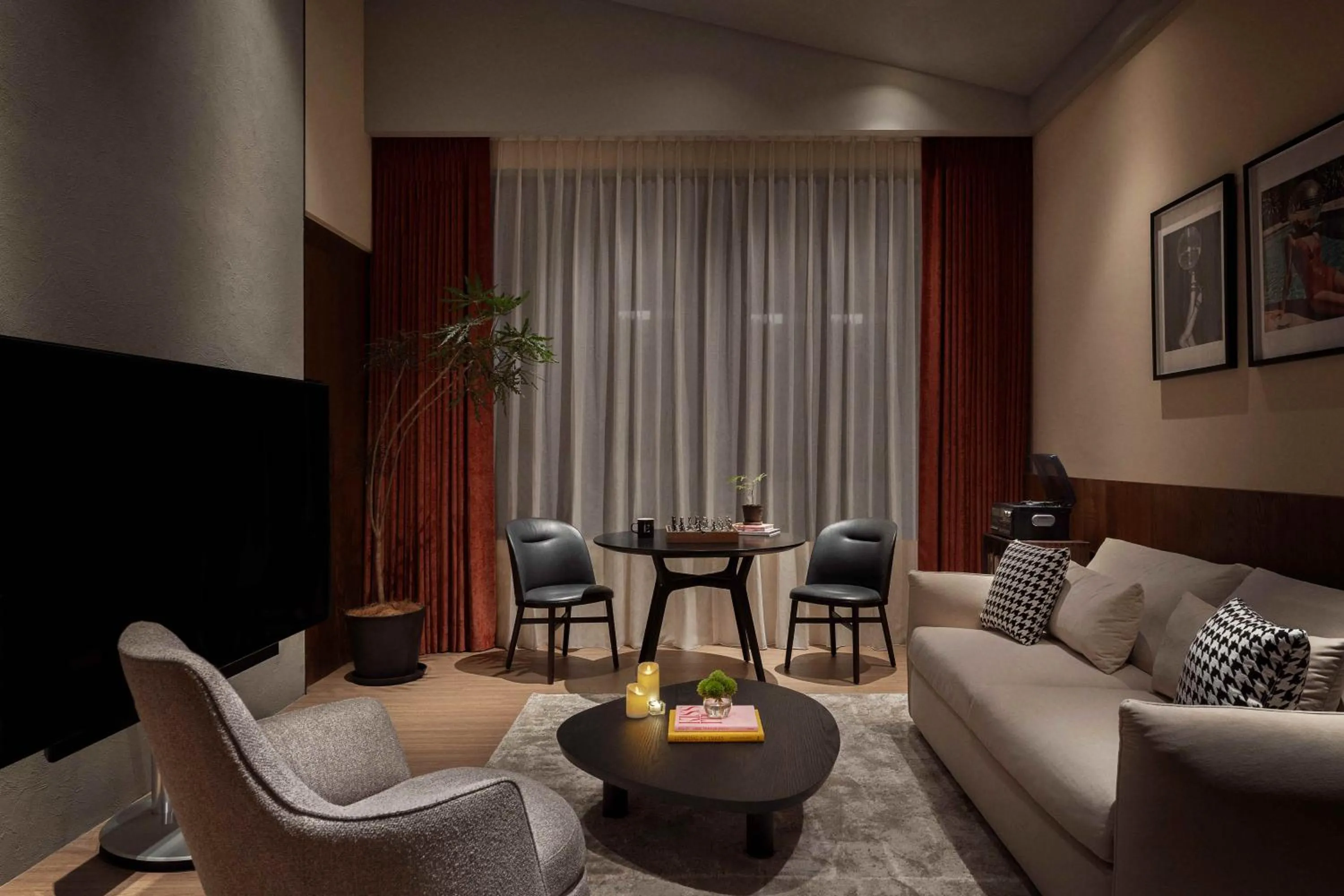 Living room in HYATT - EPISODE Daan Taipei, jdv by Hyatt