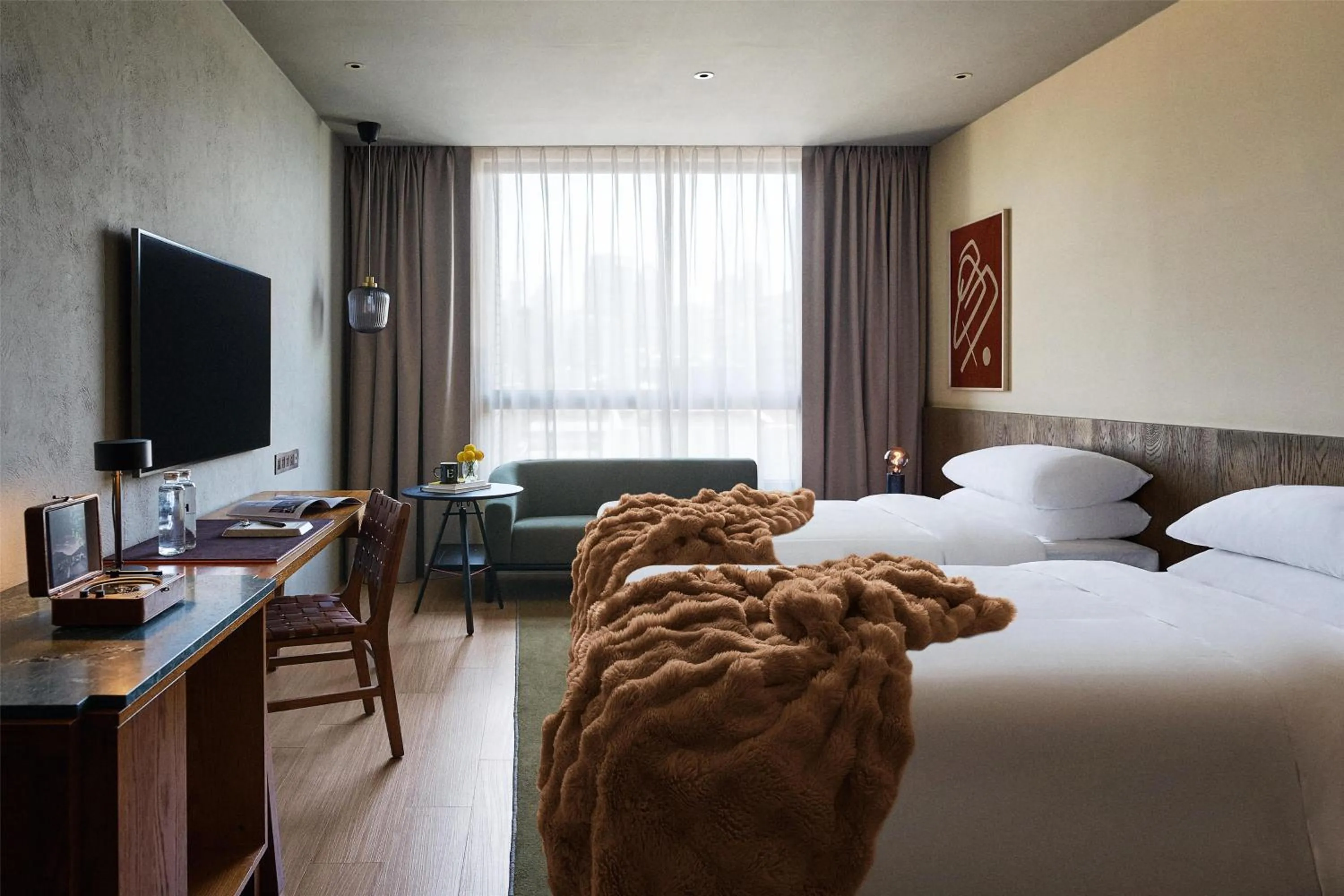 Bedroom, Bed in HYATT - EPISODE Daan Taipei, jdv by Hyatt