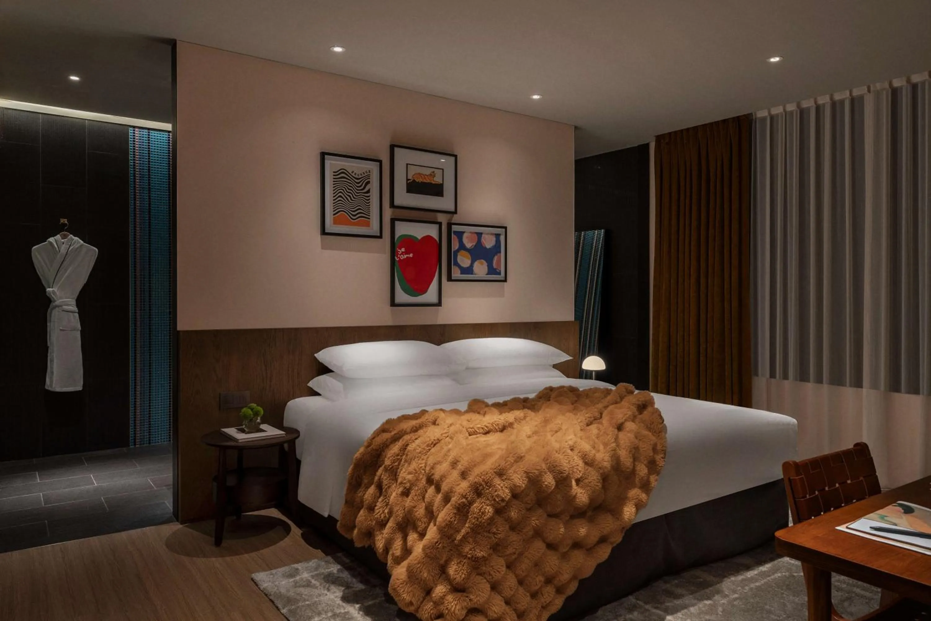 Bedroom, Bed in HYATT - EPISODE Daan Taipei, jdv by Hyatt