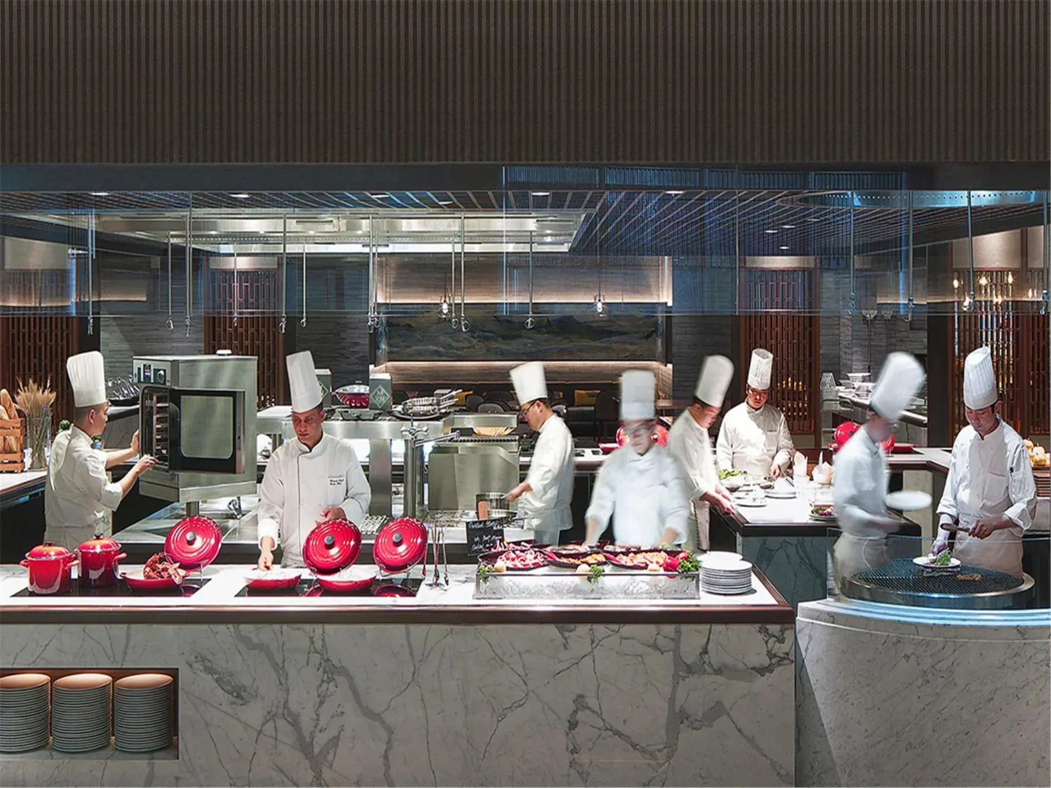 Buffet breakfast in NUO Hotel Beijing Buffet breakfast in NUO Hotel Beijing