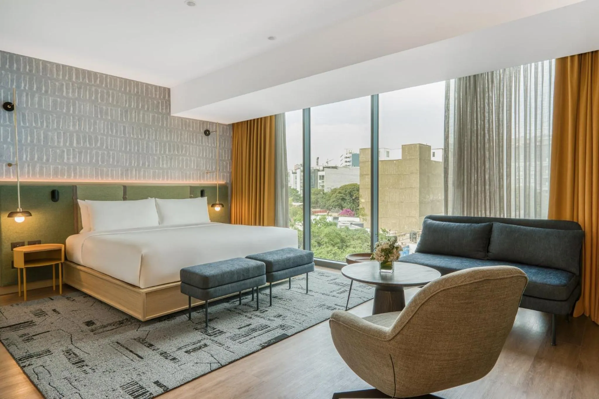 Photo of the whole room, Bed in Hotel Indigo Lima Miraflores by IHG