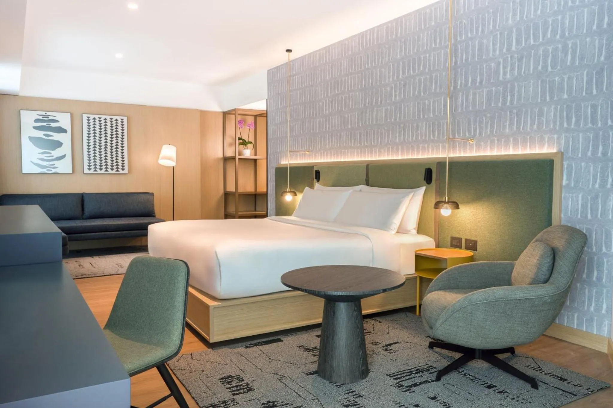 Photo of the whole room, Bed in Hotel Indigo Lima Miraflores by IHG