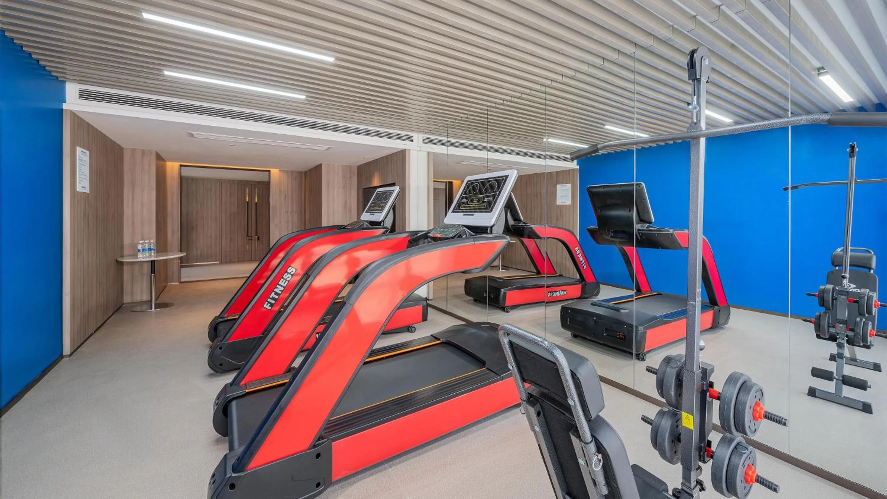 Fitness centre/facilities in Holiday Inn Express Chenzhou Suxian by IHG