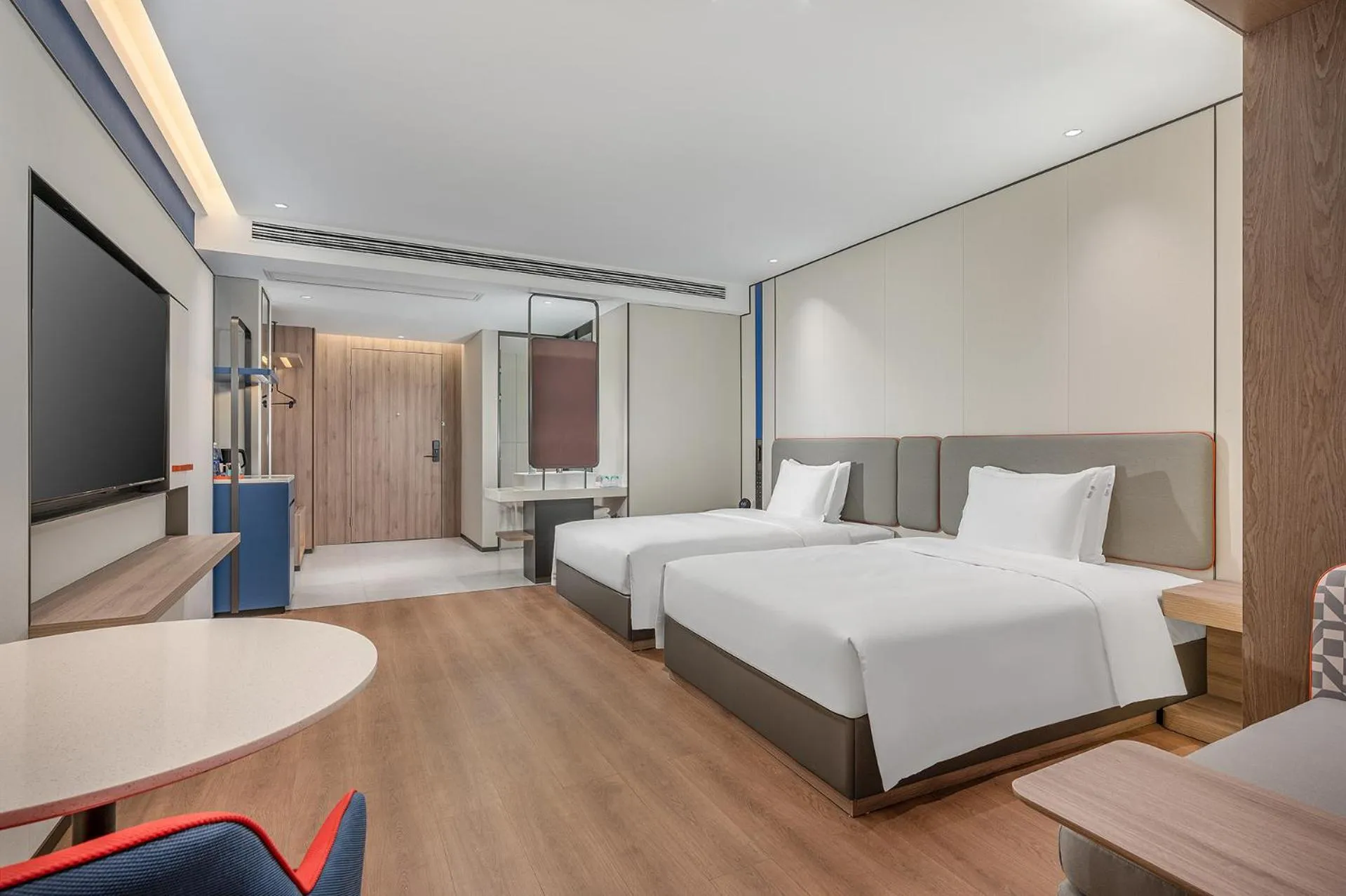 Bedroom, Bed in Holiday Inn Express Chenzhou Suxian by IHG
