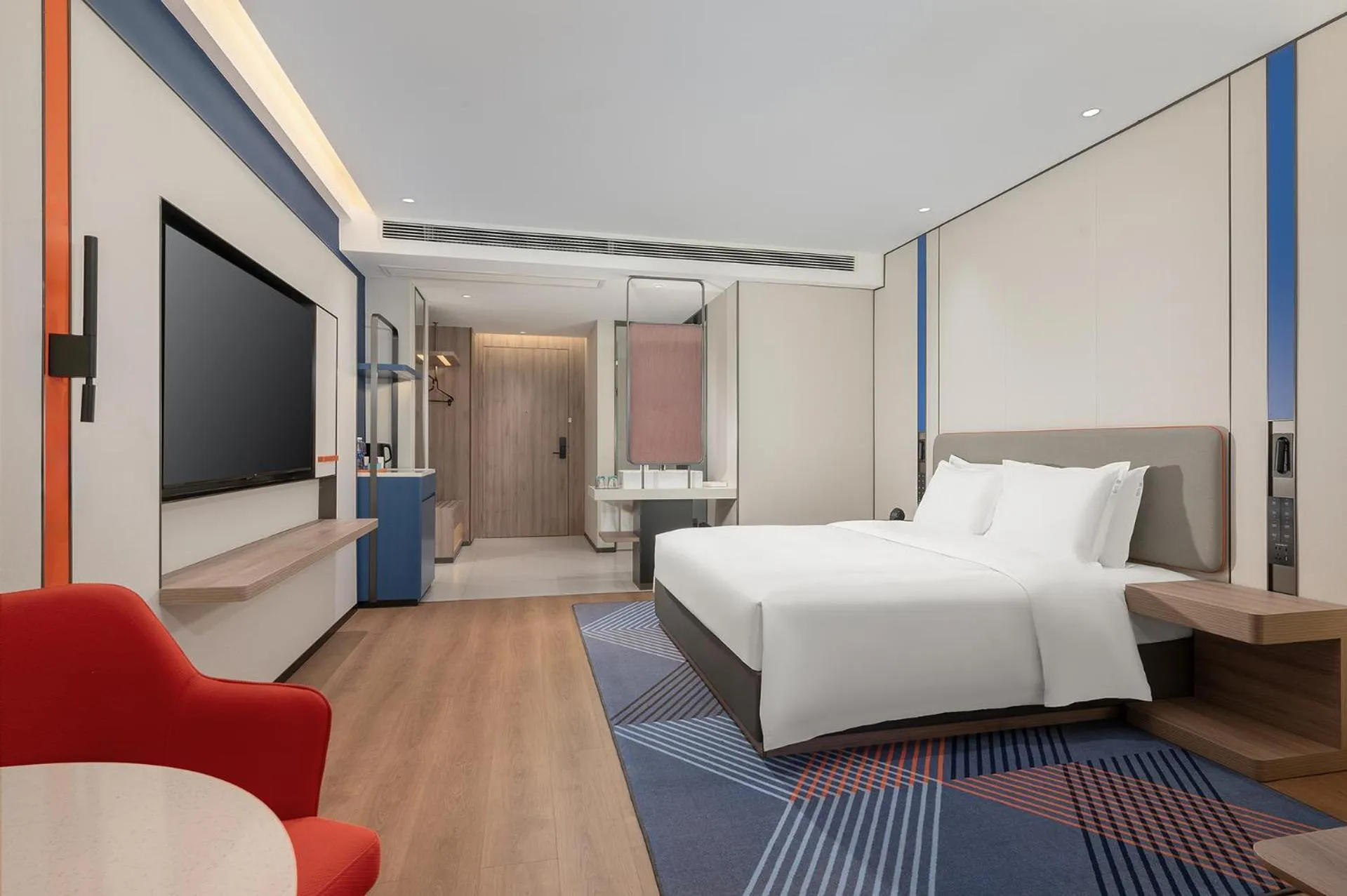 Bedroom, Bed in Holiday Inn Express Chenzhou Suxian by IHG