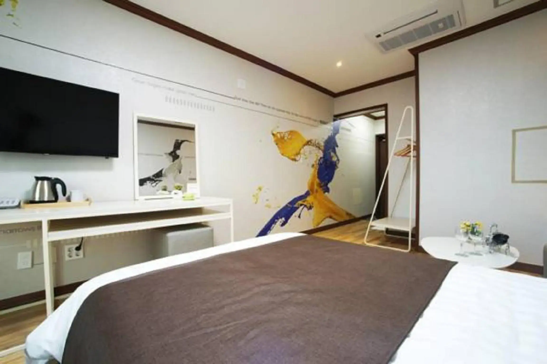 Standard Twin Room in Seongsan Aqua Beach Hotel Standard Twin Room in Seongsan Aqua Beach Hotel