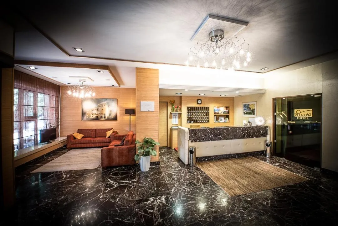 Lobby or reception in Villa Luisa