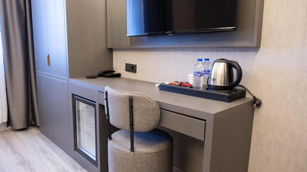 Coffee/tea facilities in Optimal Hotel