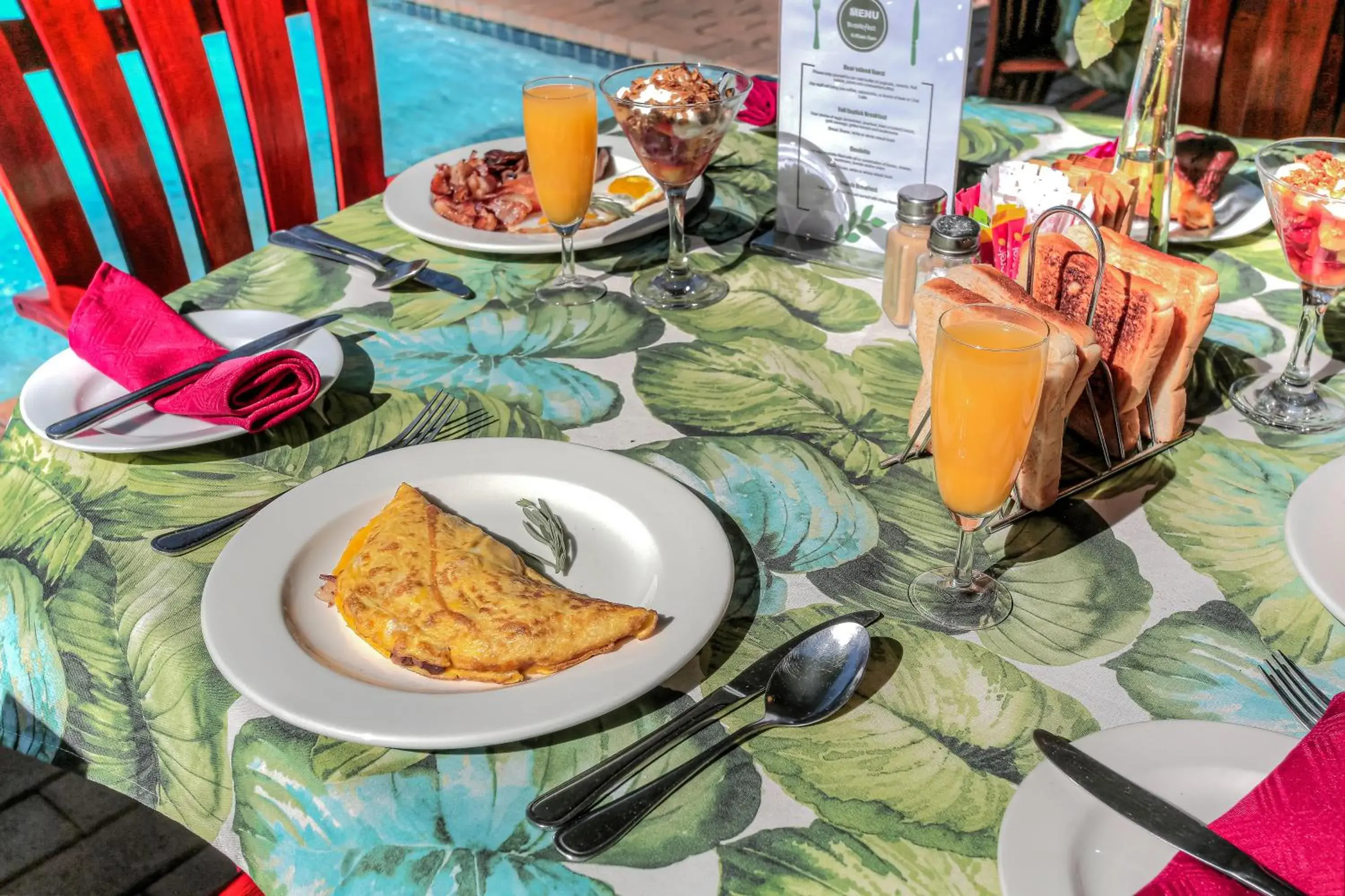 Buffet breakfast in Sunninghill Guest Lodges Buffet breakfast in Sunninghill Guest Lodges