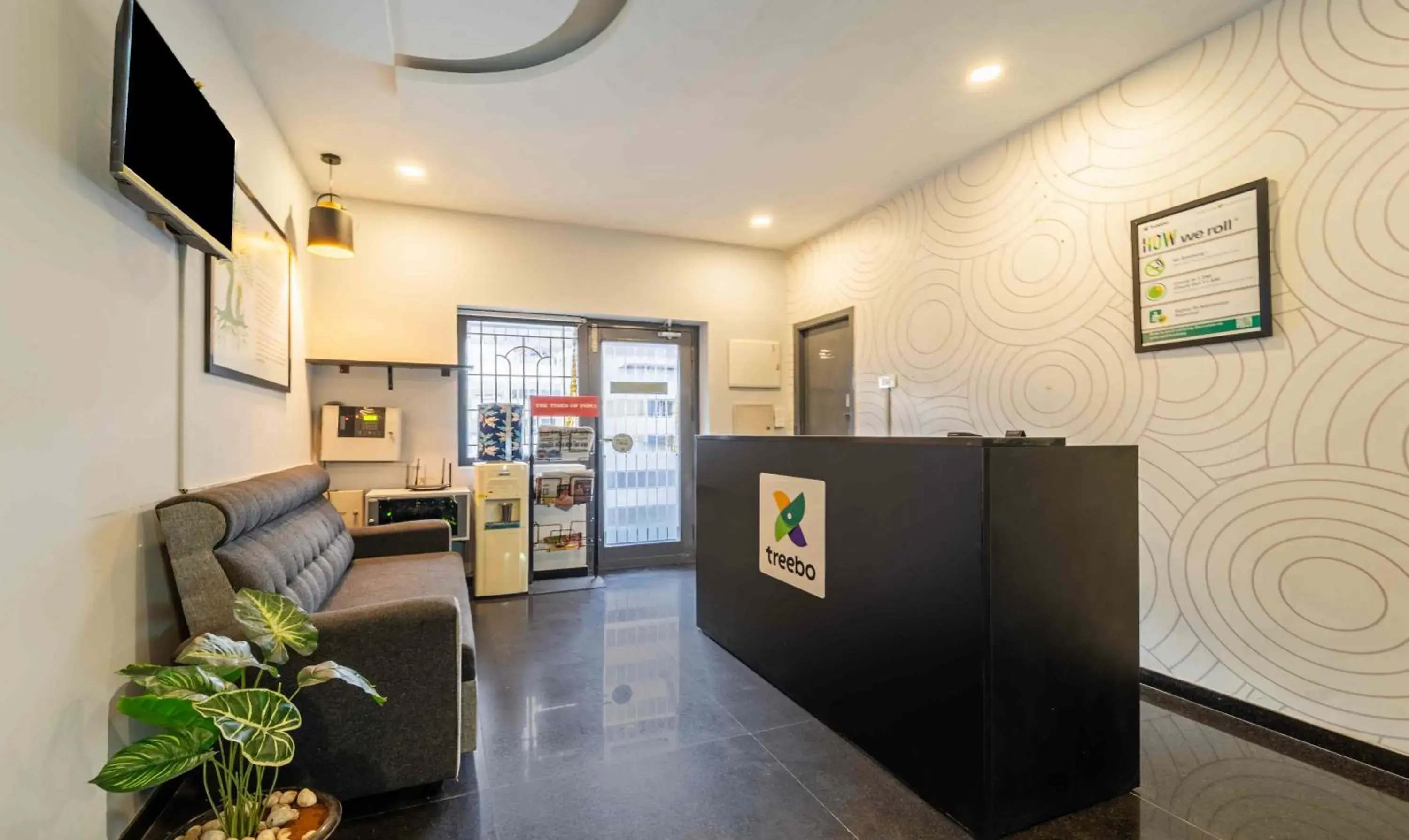 Lobby or reception in Treebo Skyry Residency Lobby or reception in Treebo Skyry Residency