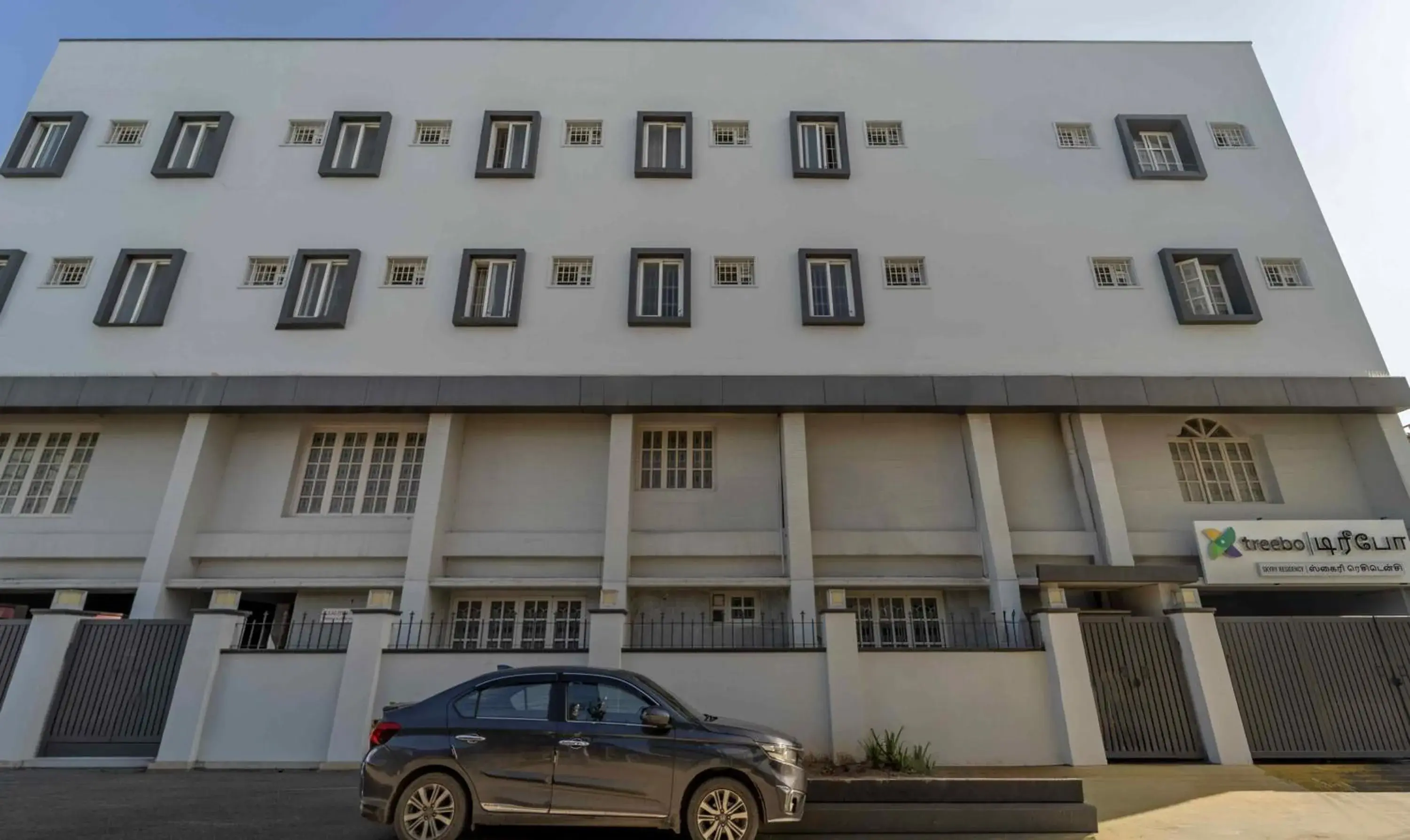 Property building in Treebo Skyry Residency Property building in Treebo Skyry Residency