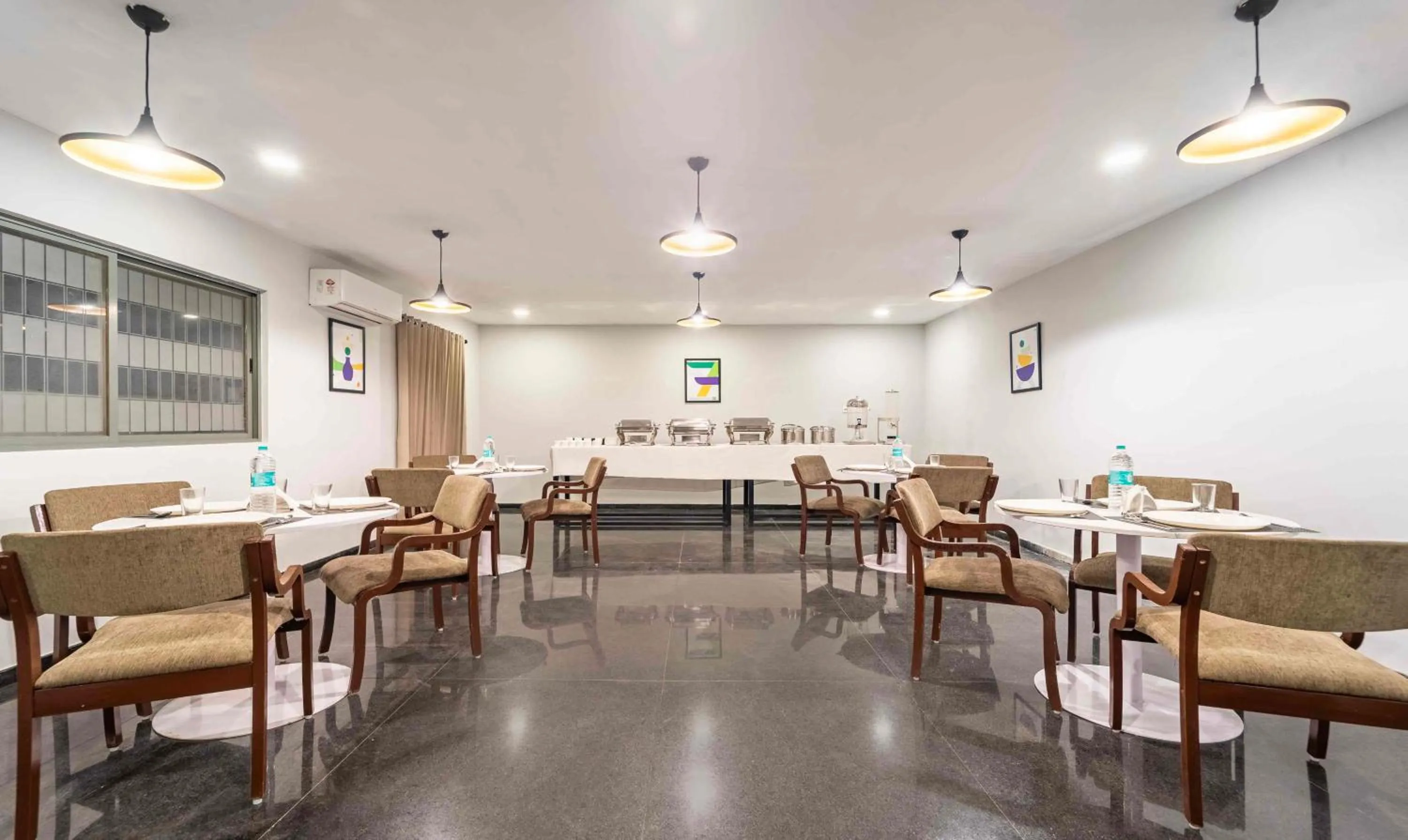 Dining area in Treebo Skyry Residency