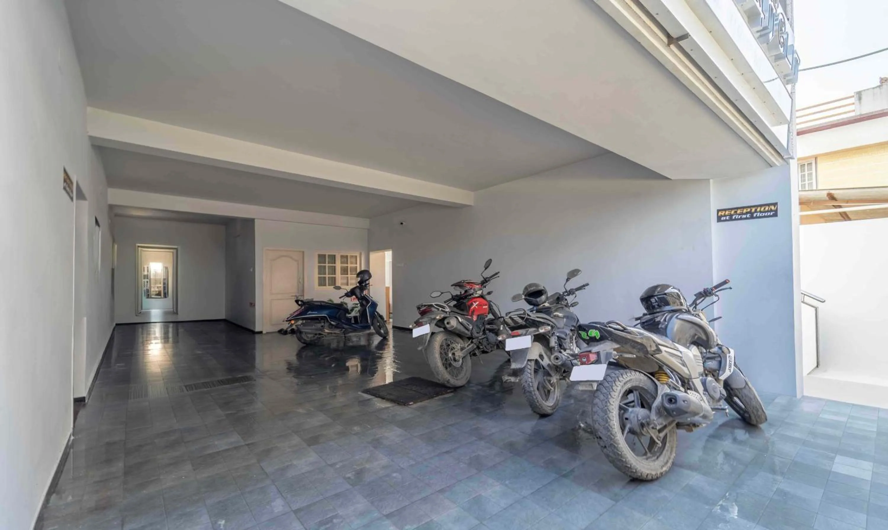 Parking in Treebo Skyry Residency