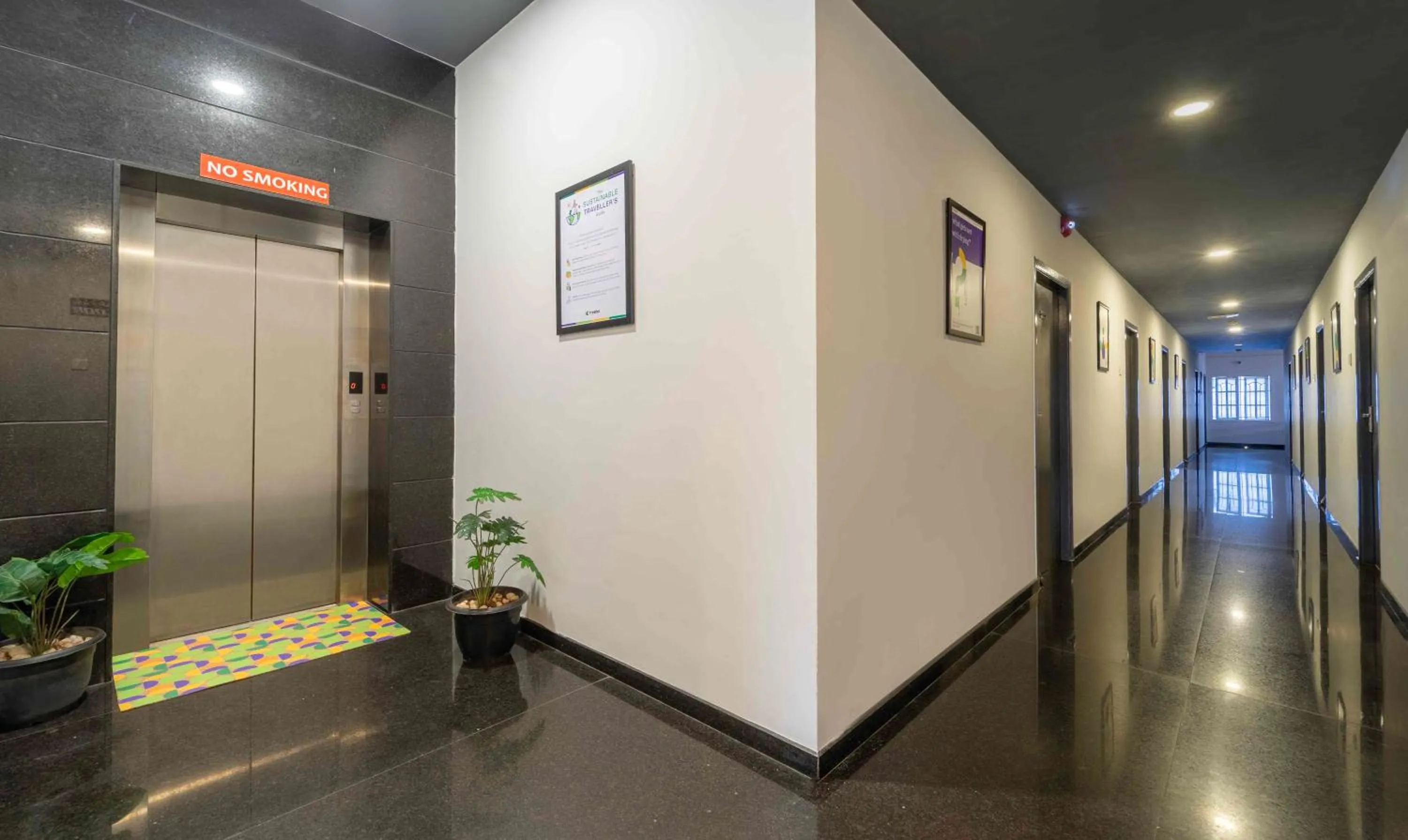 elevator in Treebo Skyry Residency