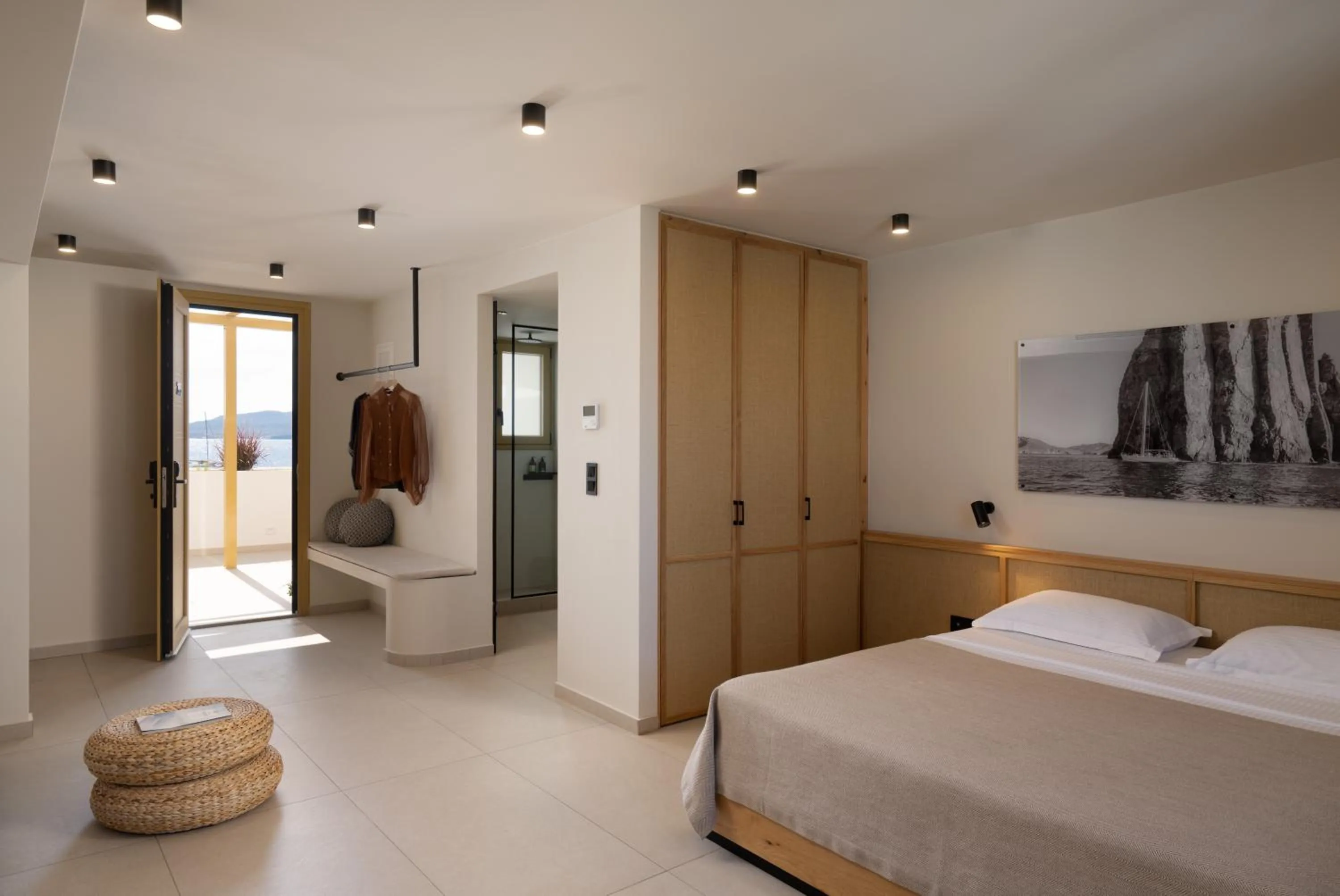 Bed in Portiani Suites