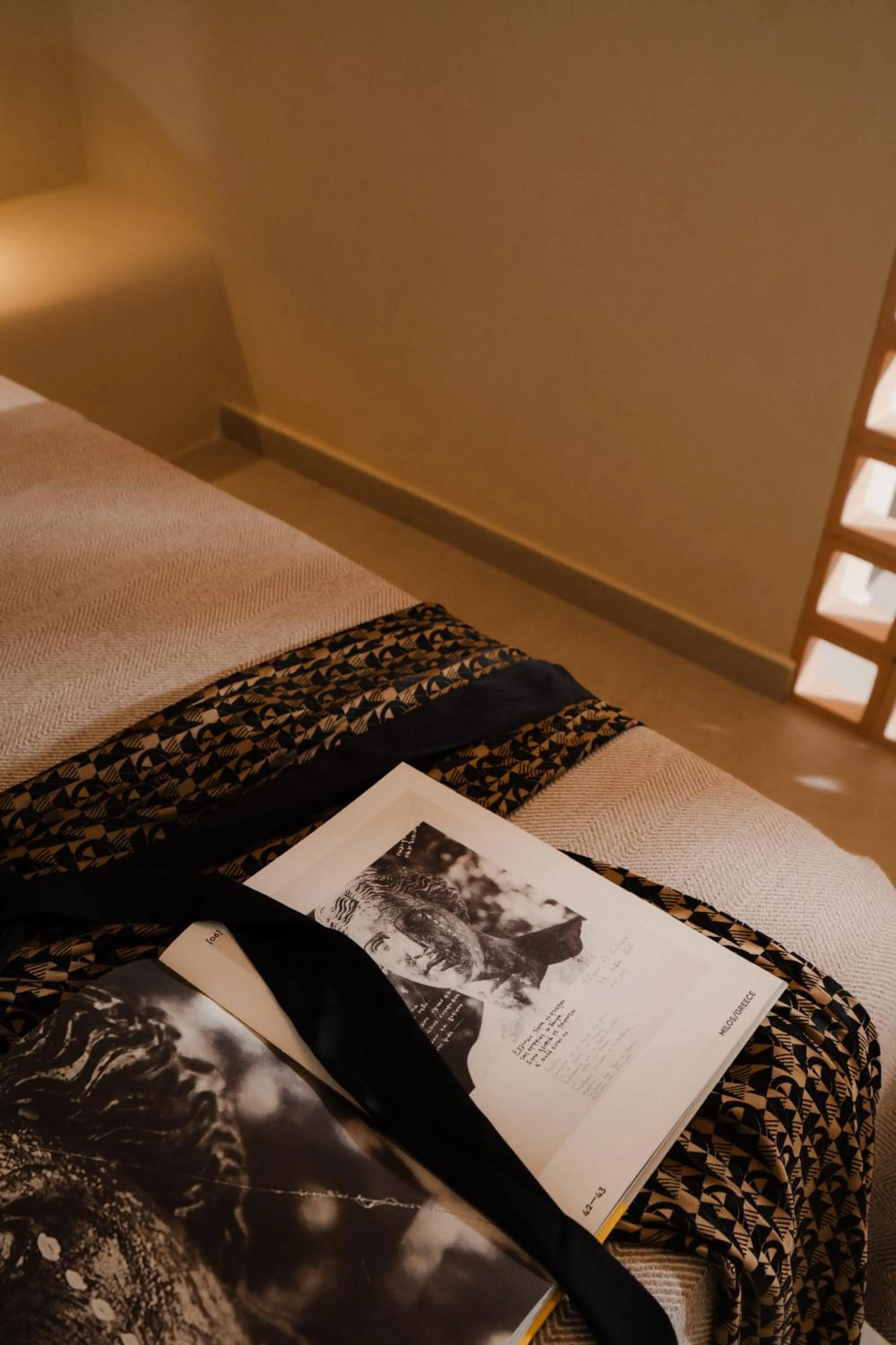 Bed in Portiani Suites