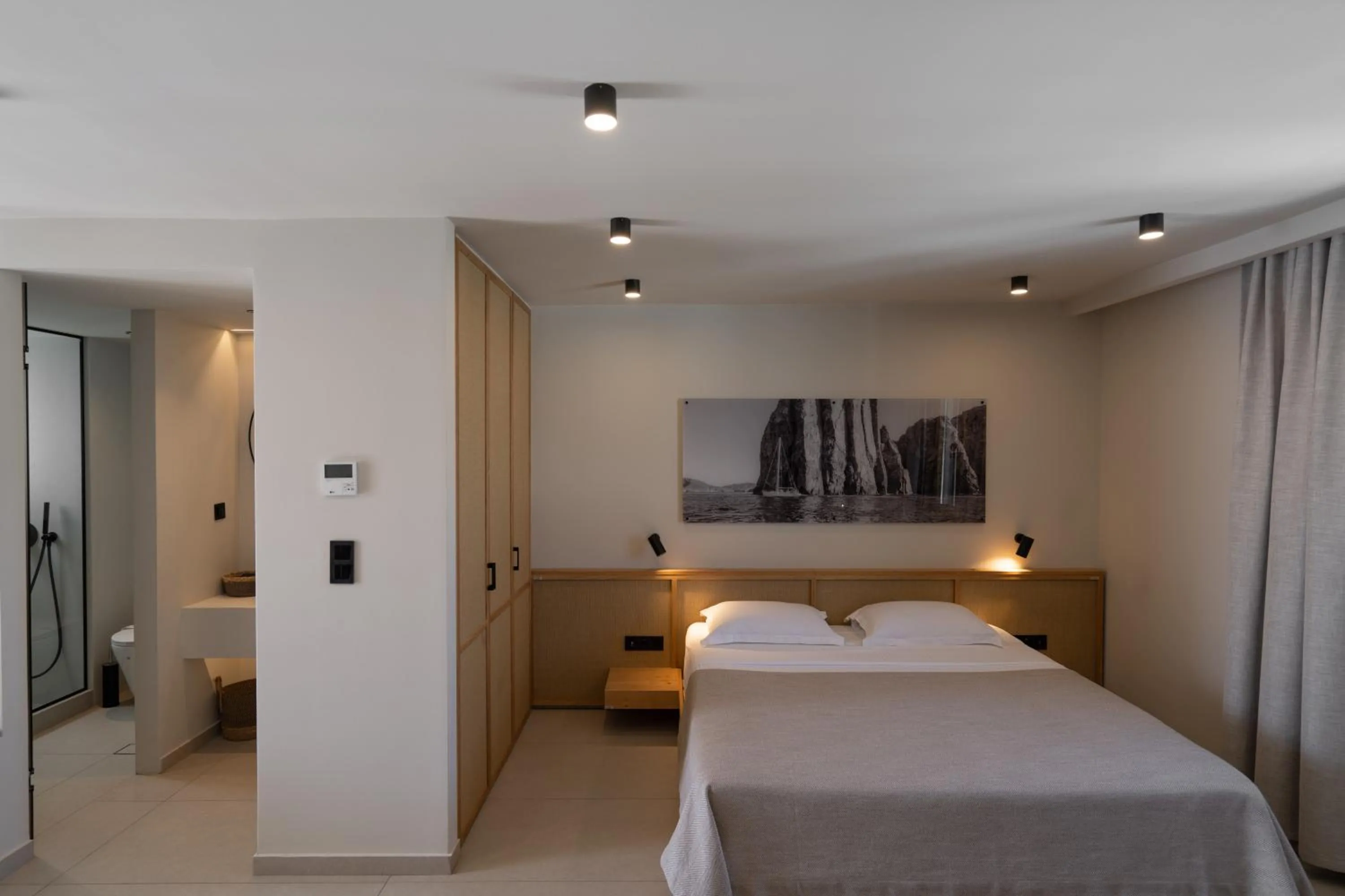 Bed in Portiani Suites