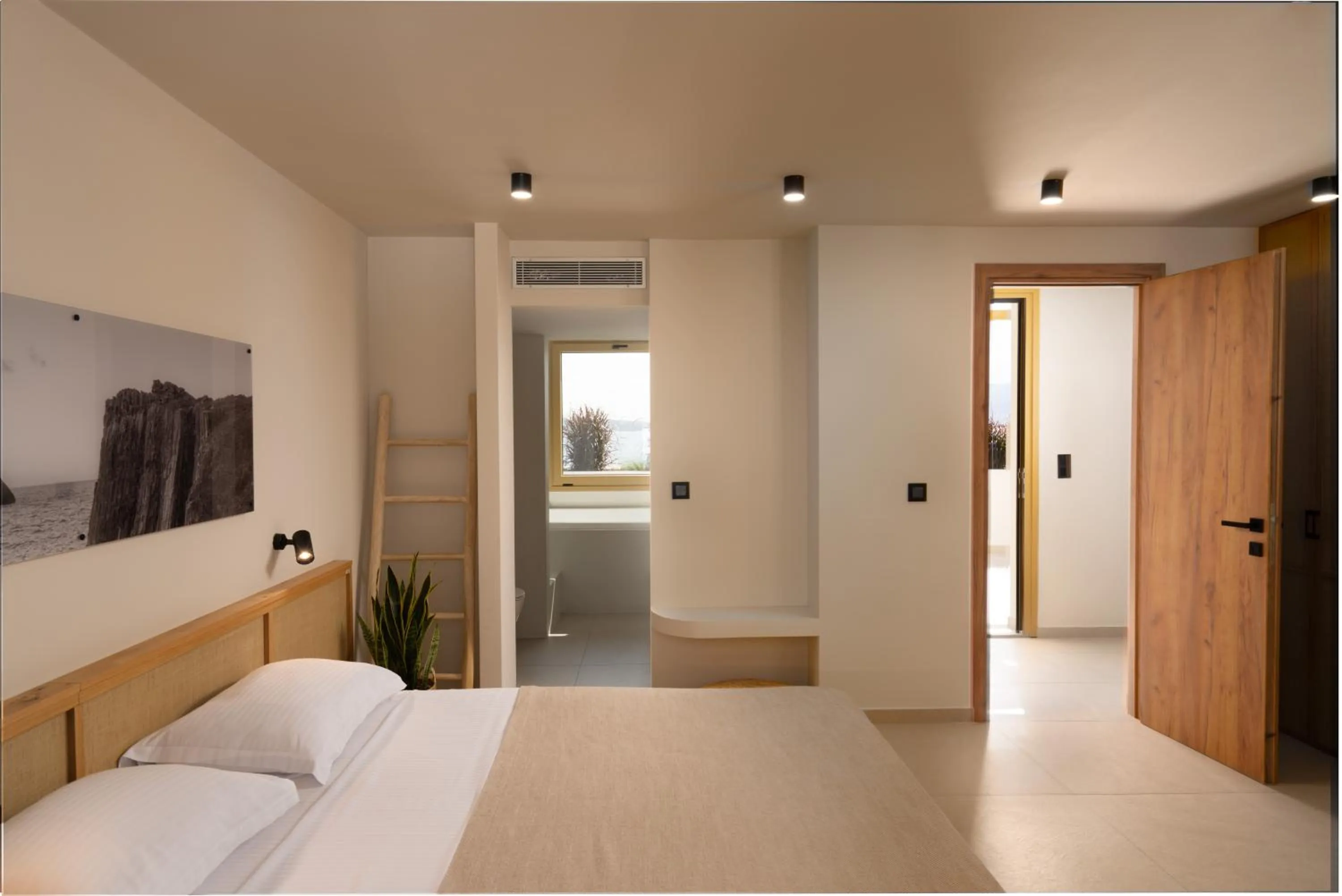 Bed in Portiani Suites