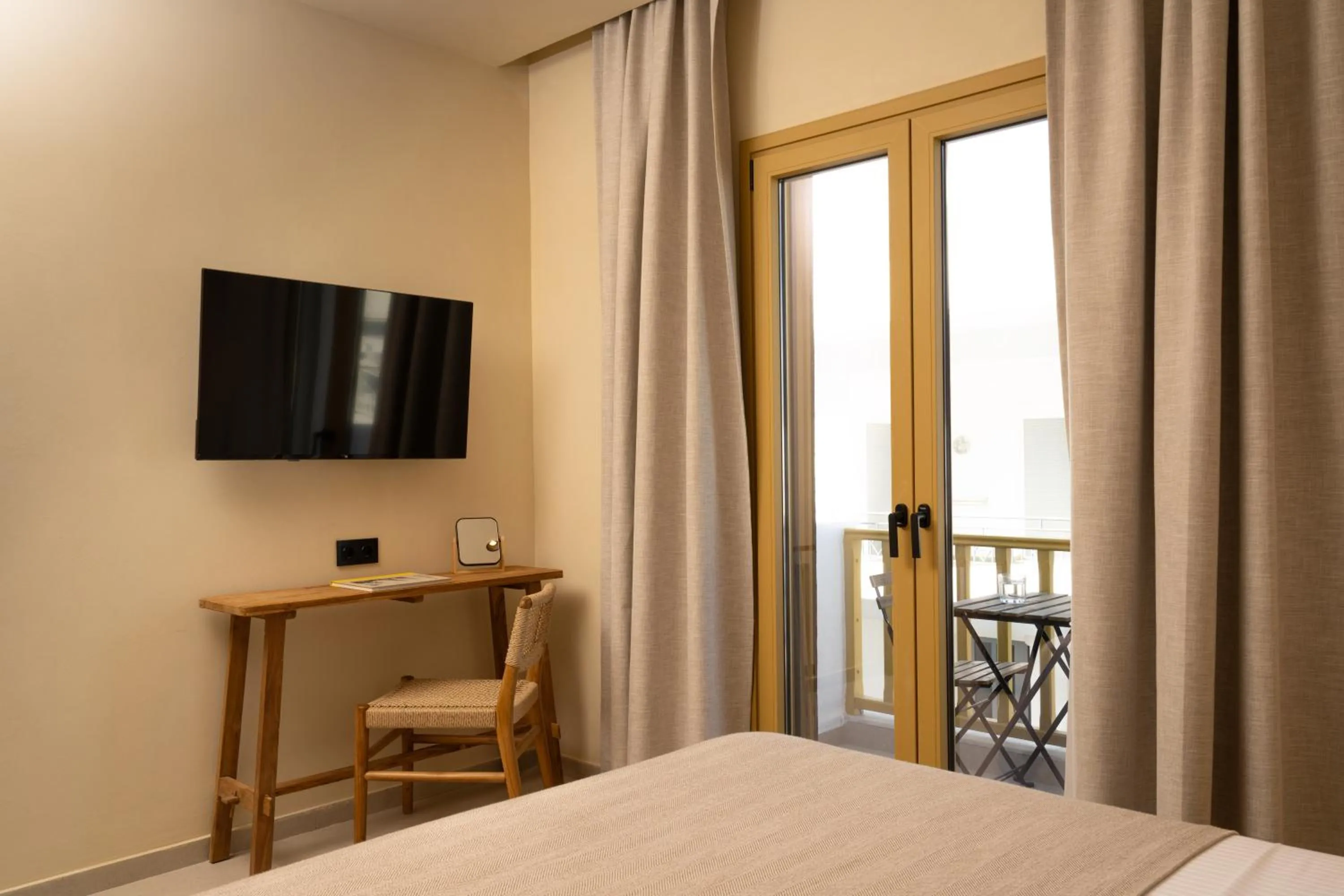 Bed in Portiani Suites