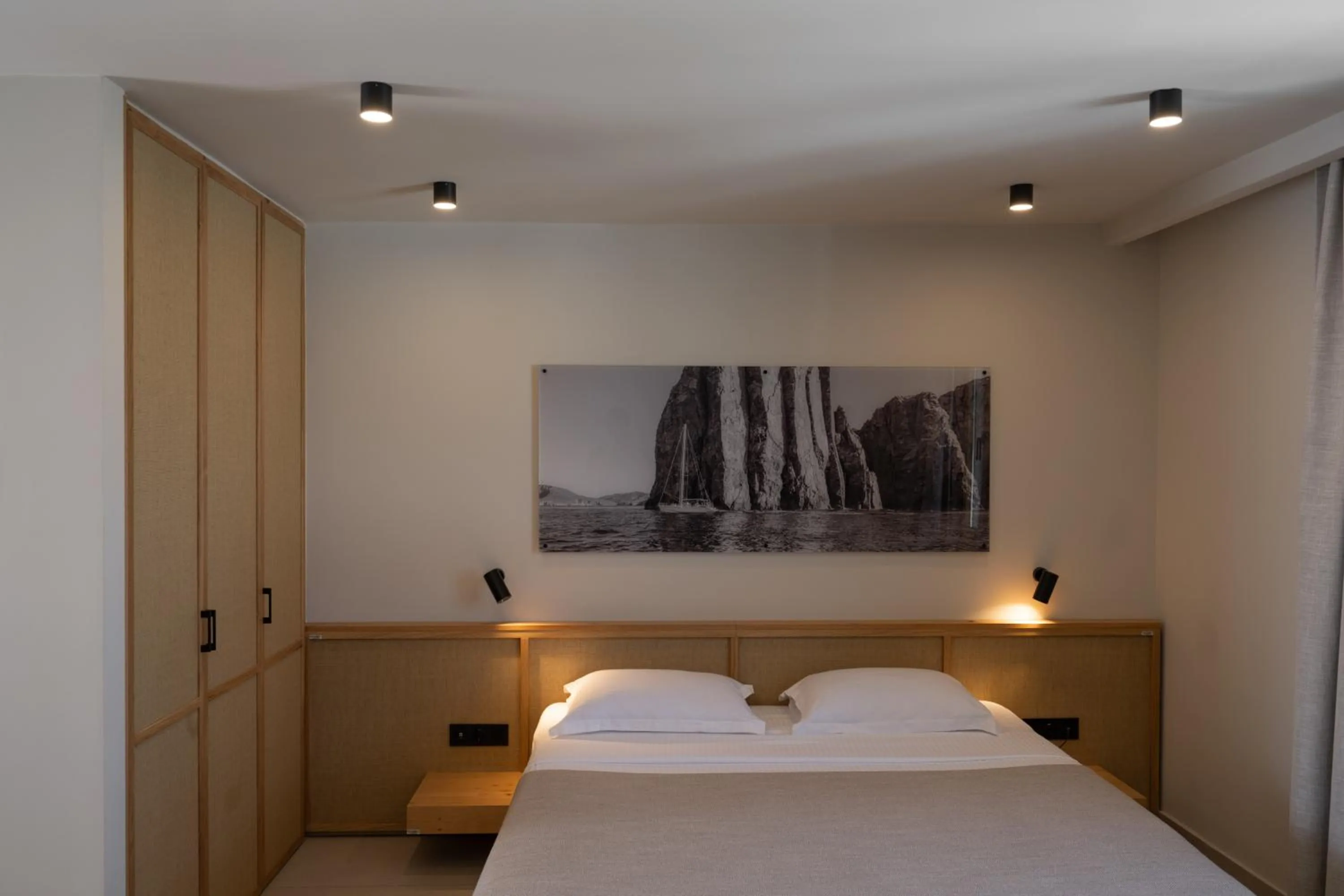 Bed in Portiani Suites