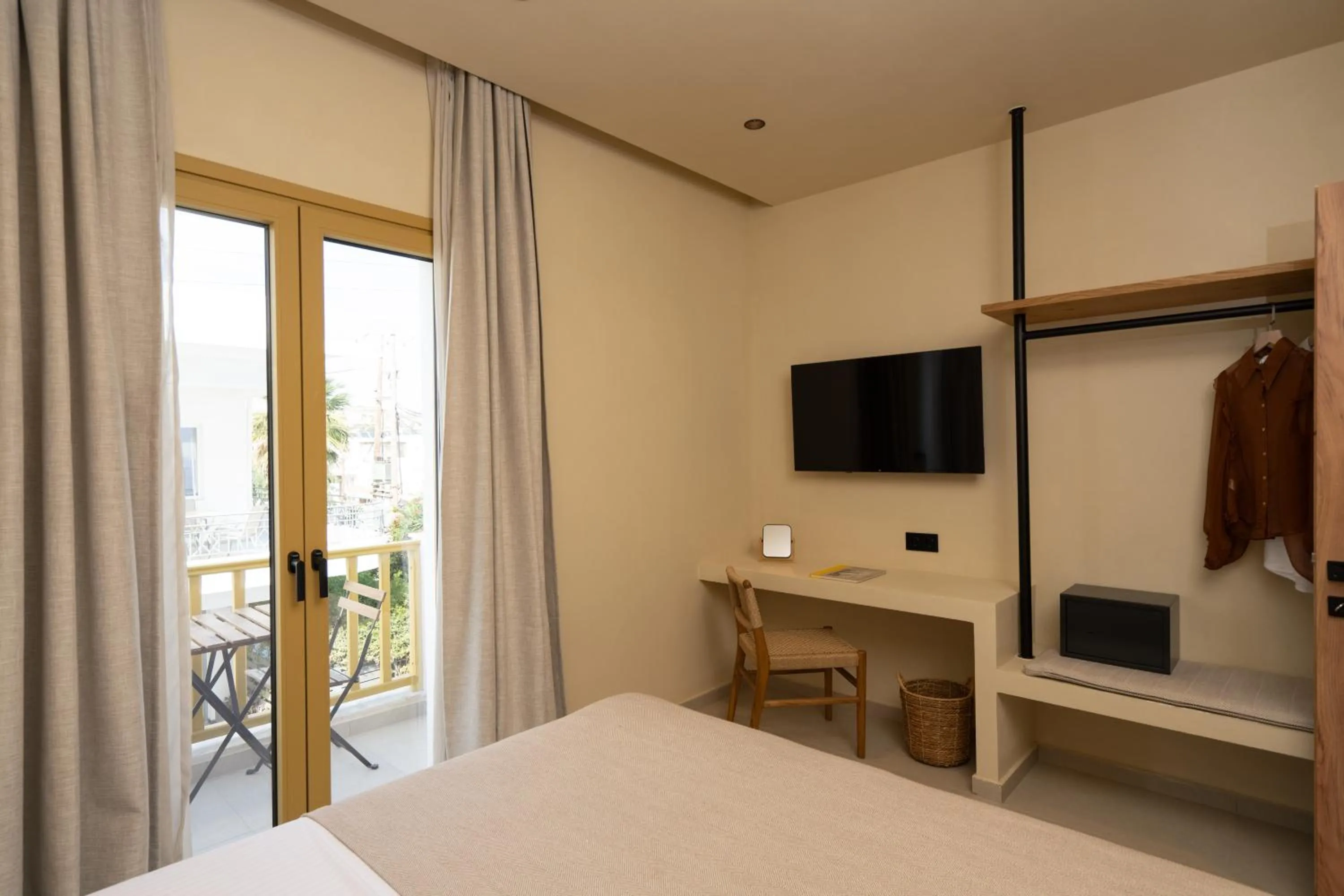 Bed in Portiani Suites