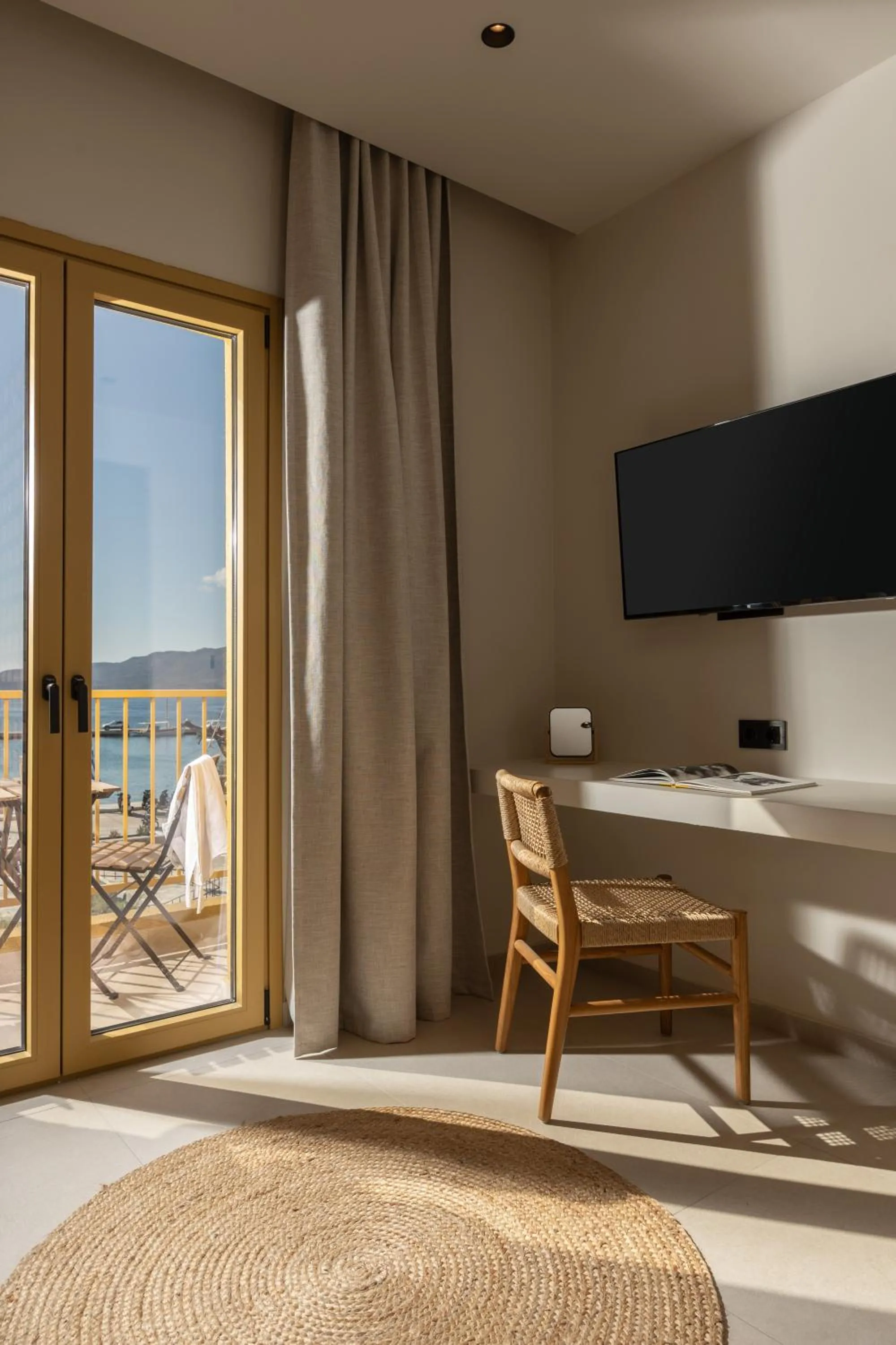 Bed in Portiani Suites