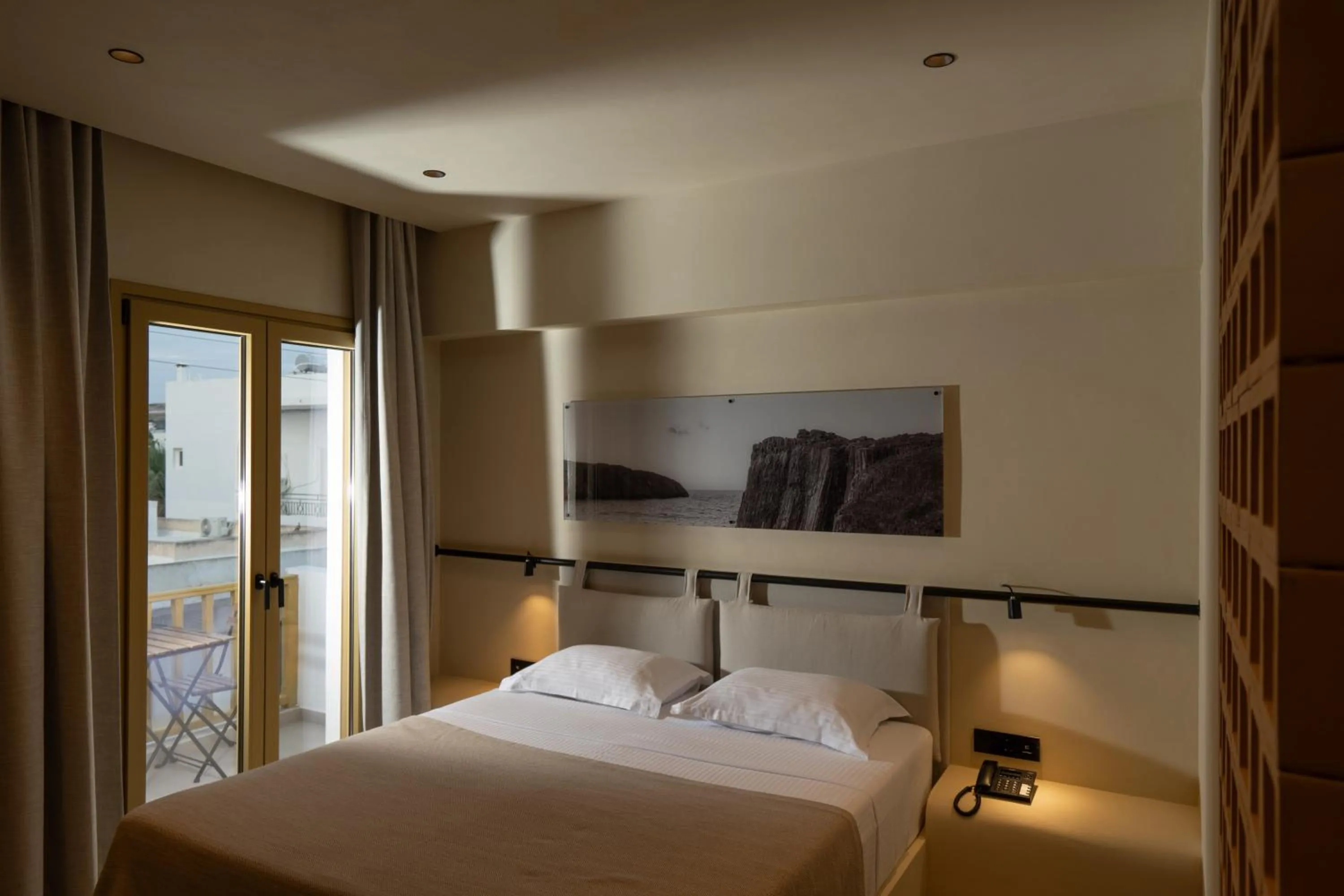 Bed in Portiani Suites