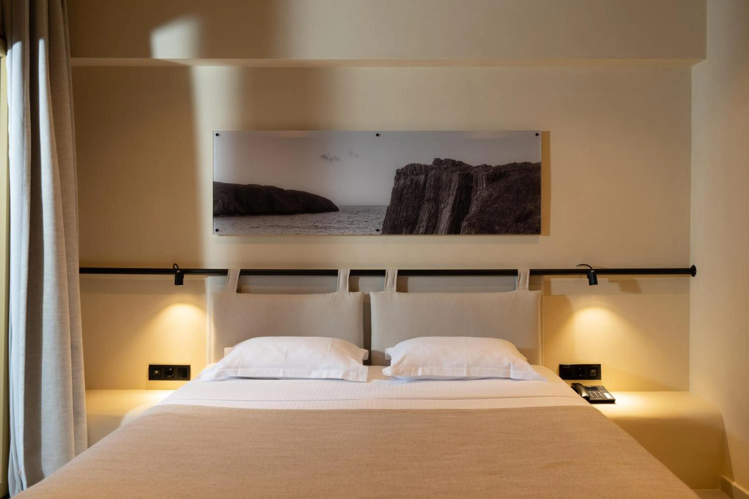 Bed in Portiani Suites