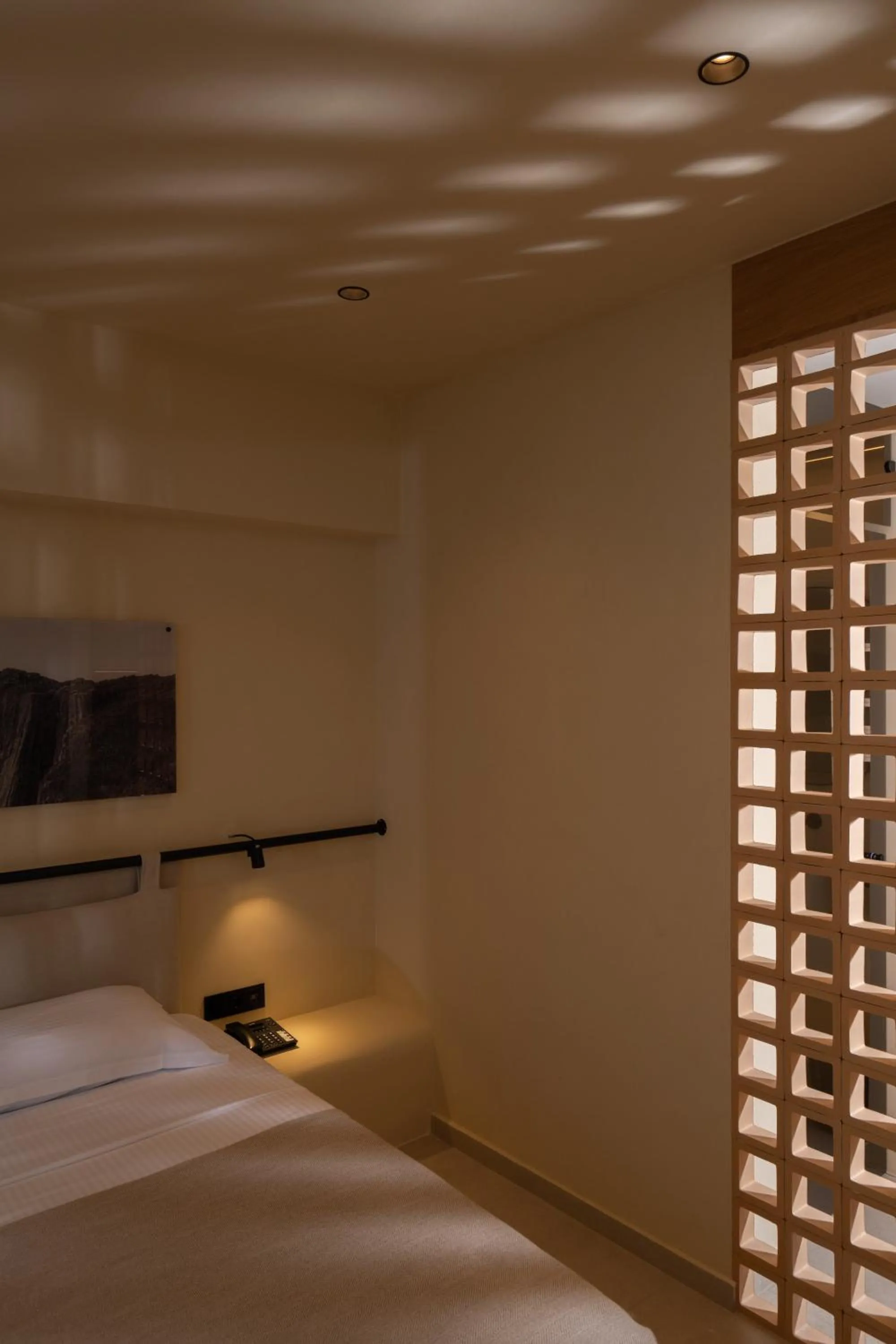 Bed in Portiani Suites
