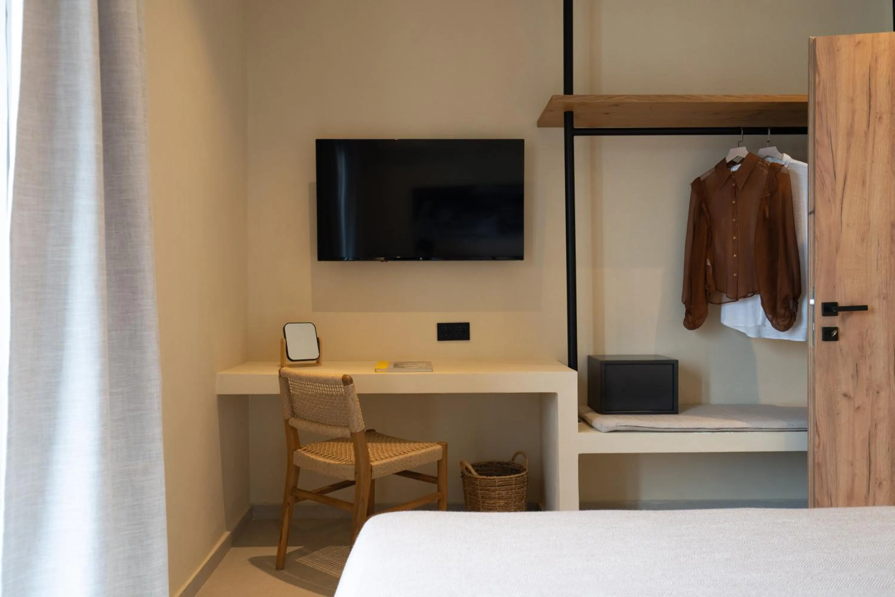 Bed in Portiani Suites