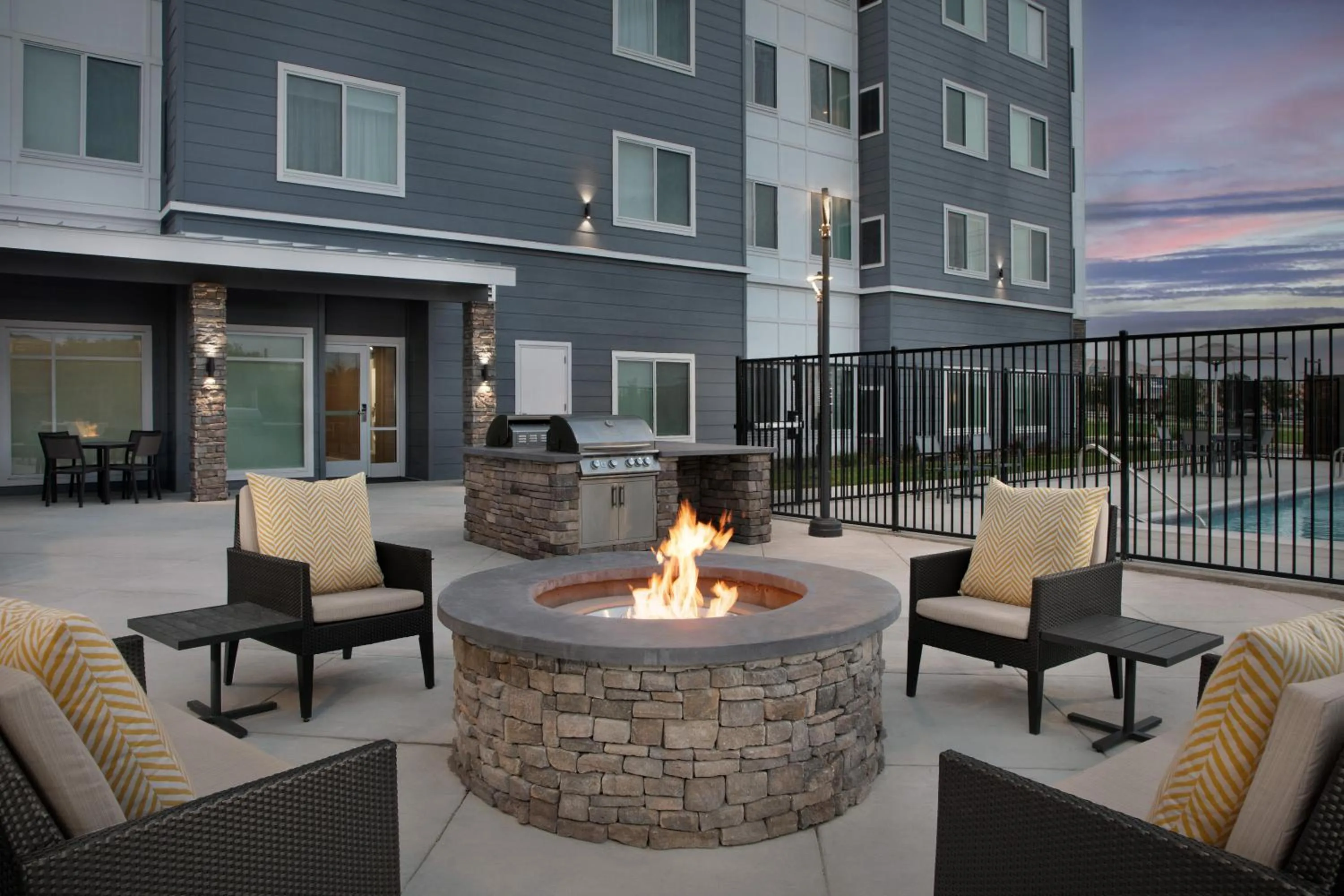 Patio in Residence Inn by Marriott San Antonio SeaWorld /Westover Hills