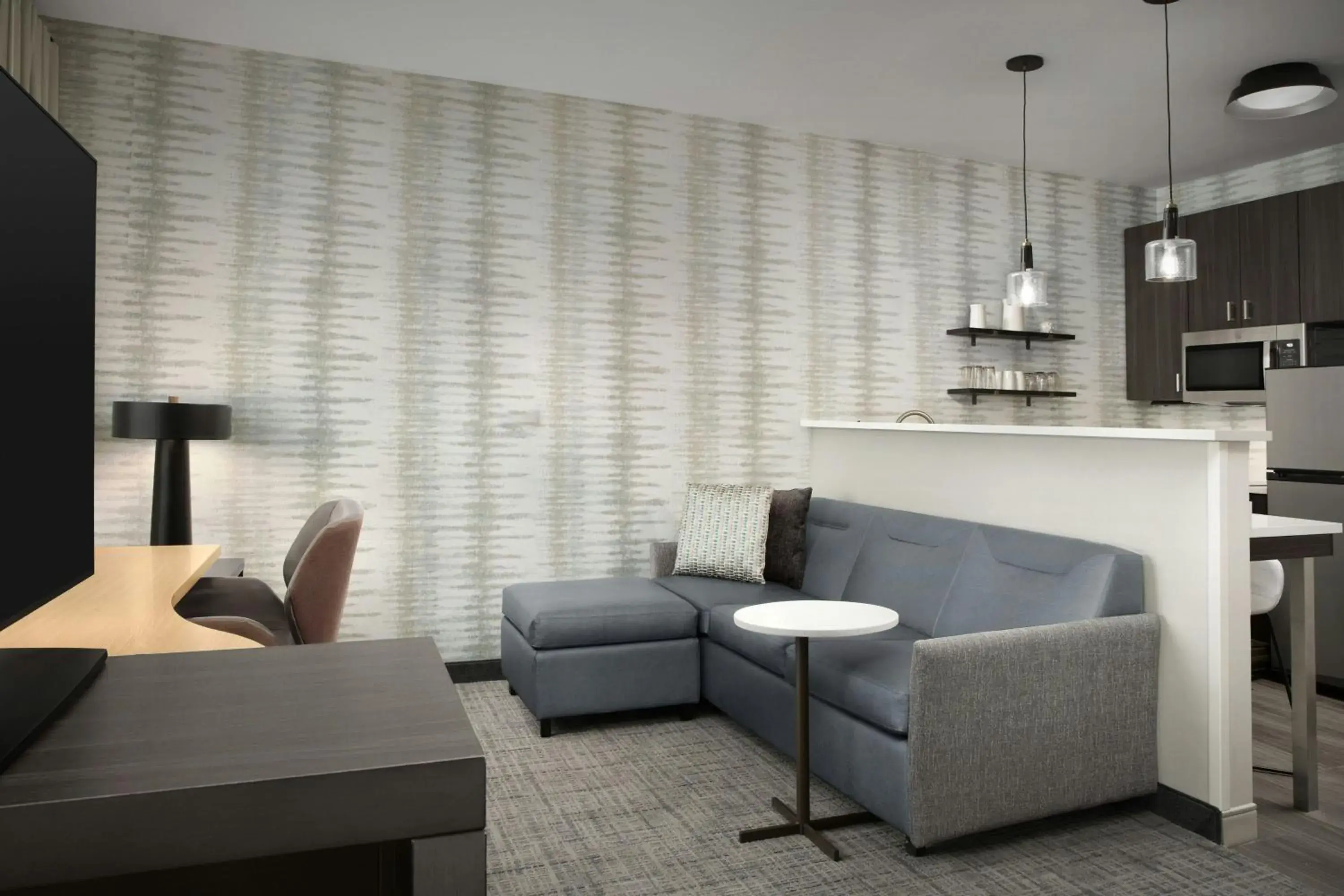 King Studio with Sofa Bed - Hearing Accessible in Residence Inn by Marriott San Antonio SeaWorld /Westover Hills King Studio with Sofa Bed - Hearing Accessible in Residence Inn by Marriott San Antonio SeaWorld /Westover Hills