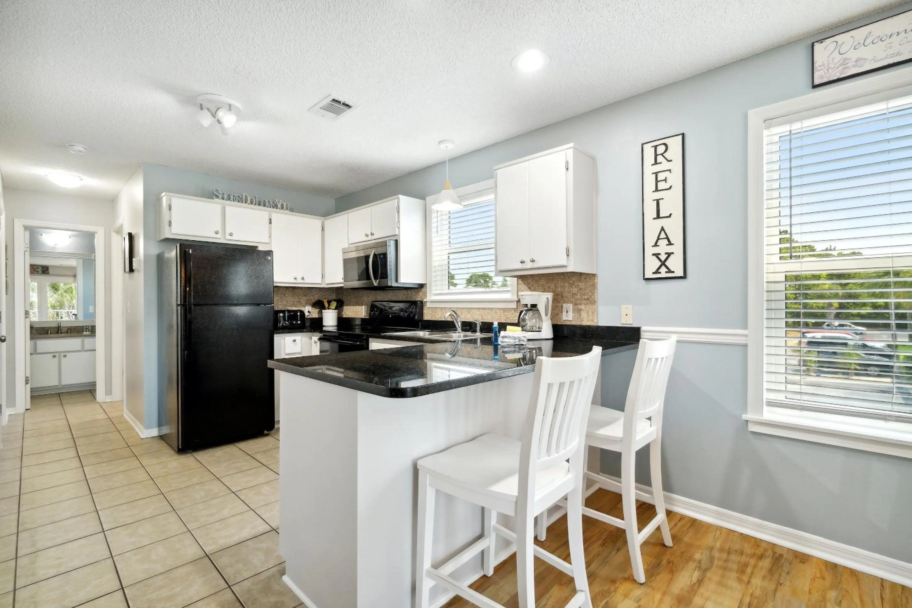 Coffee/tea facilities in Beachside Villas by Panhandle Getaways