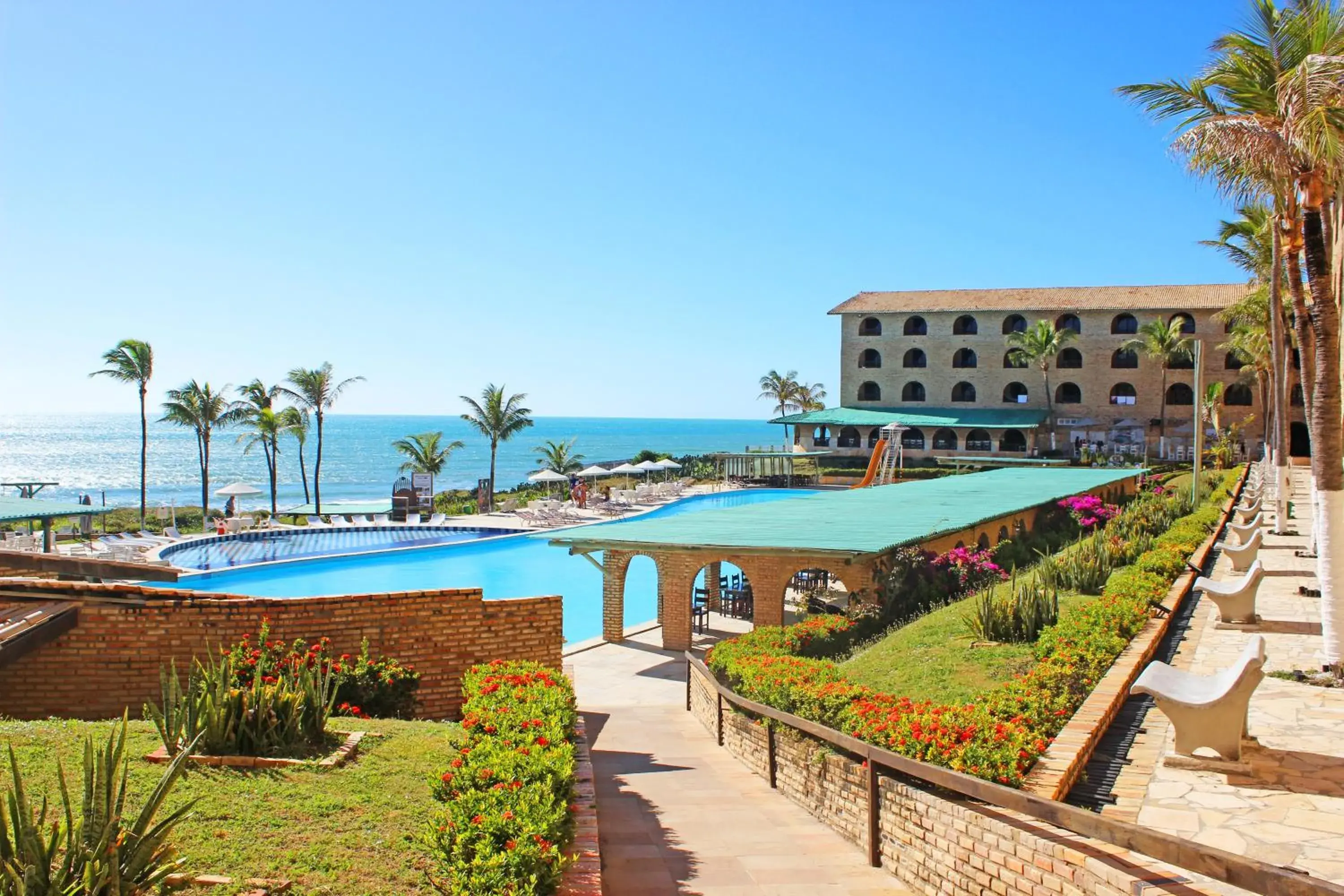 Pool view in Coliseum Beach Hotel All Inclusive Pool view in Coliseum Beach Hotel All Inclusive